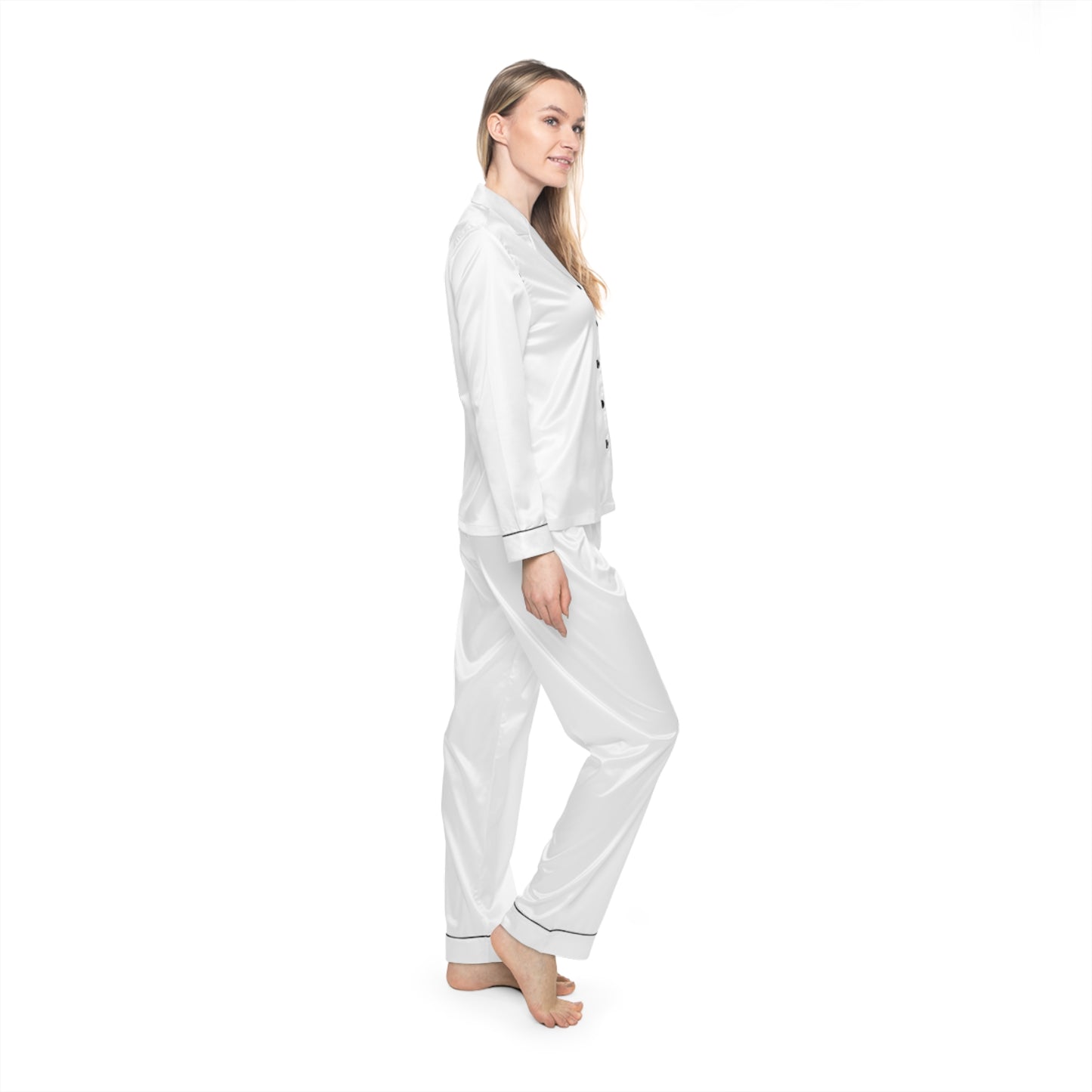 Luxury Women's Satin Pajamas Set - Elegant Sleepwear for Relaxation