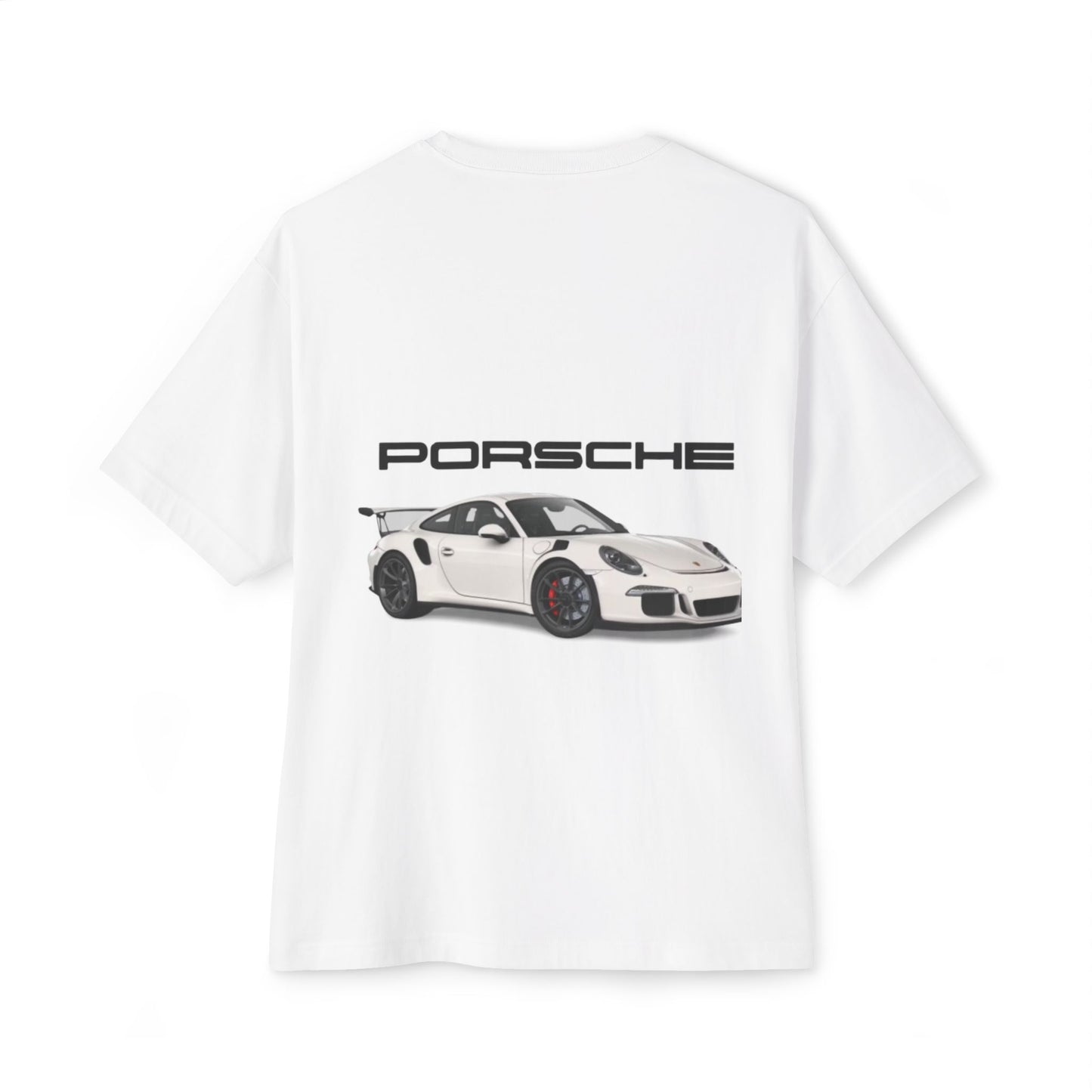 Unisex Oversized Boxy Tee - Porsche Graphic Tee for Car Enthusiasts