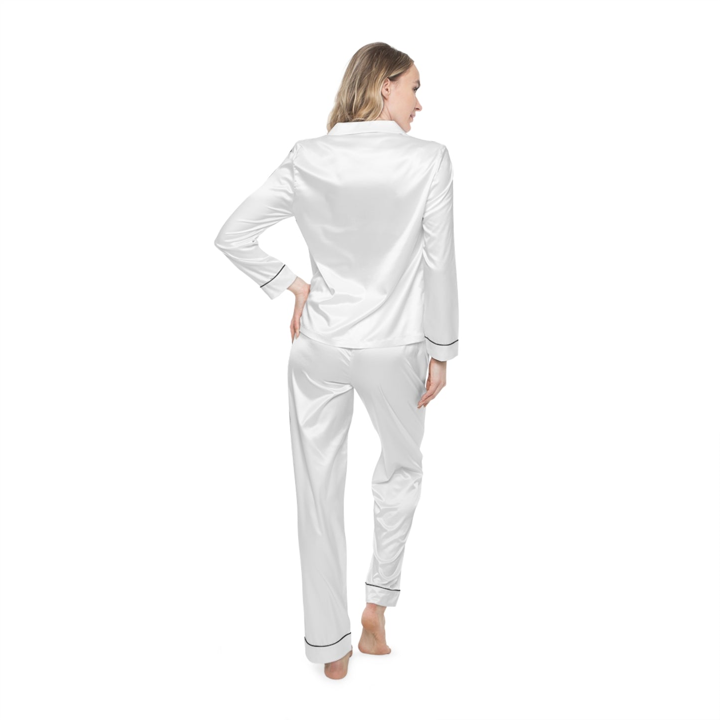 Luxury Women's Satin Pajamas Set - Elegant Sleepwear for Relaxation