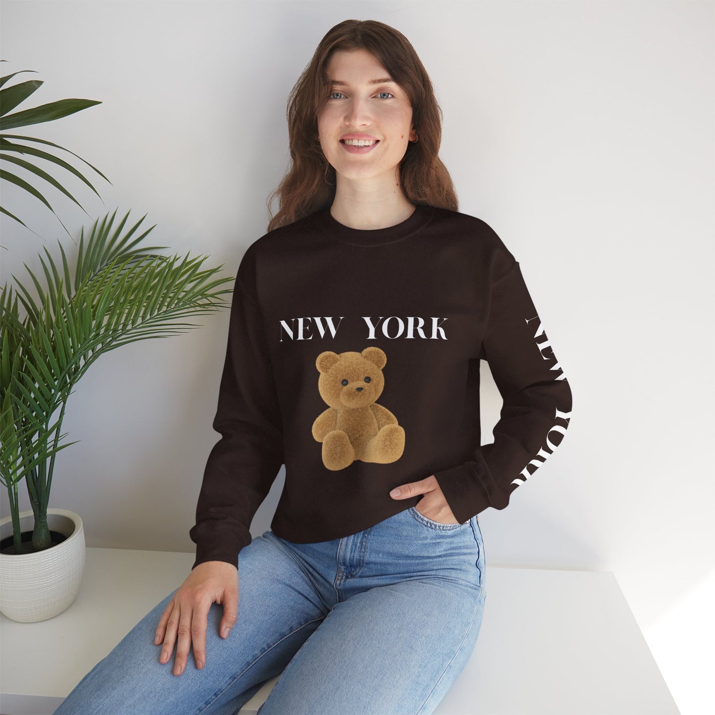 New York Teddy Bear Sweatshirt cozy