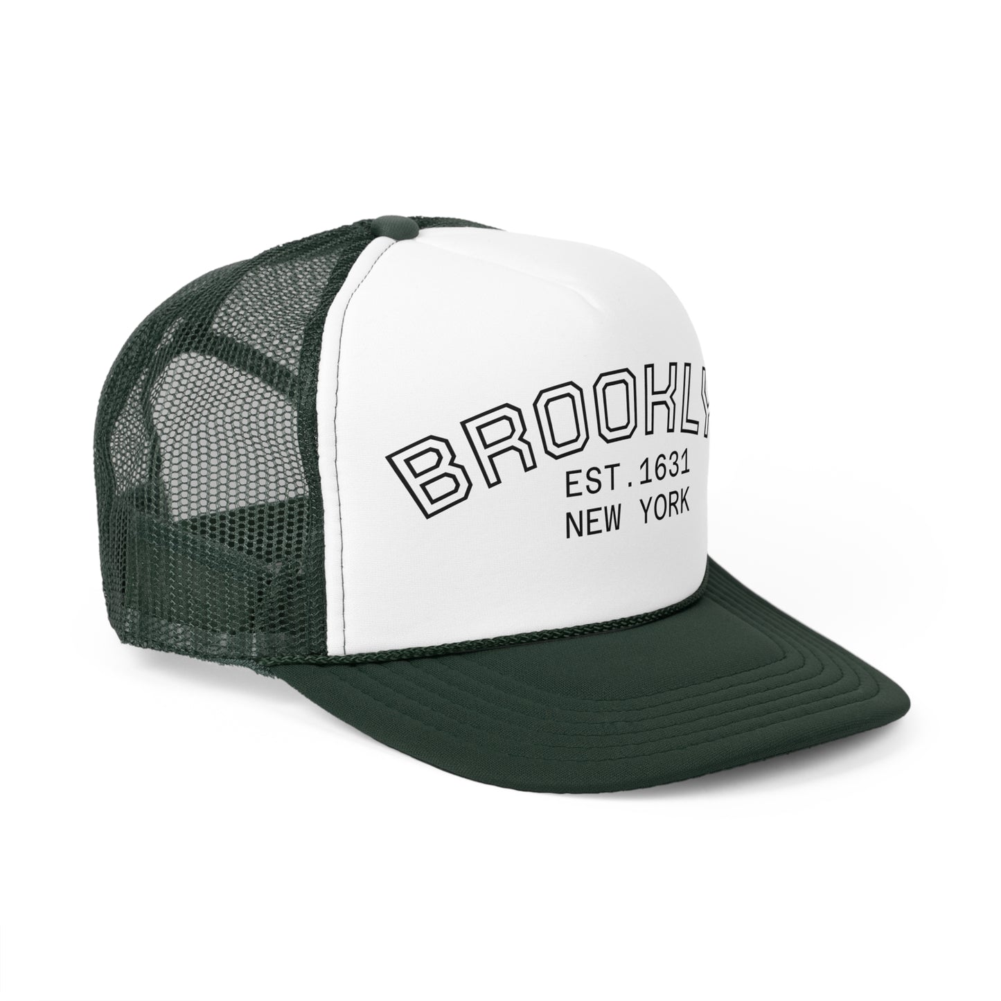 Brooklyn Trucker Cap - Retro Est. 1631 New York Style Hat