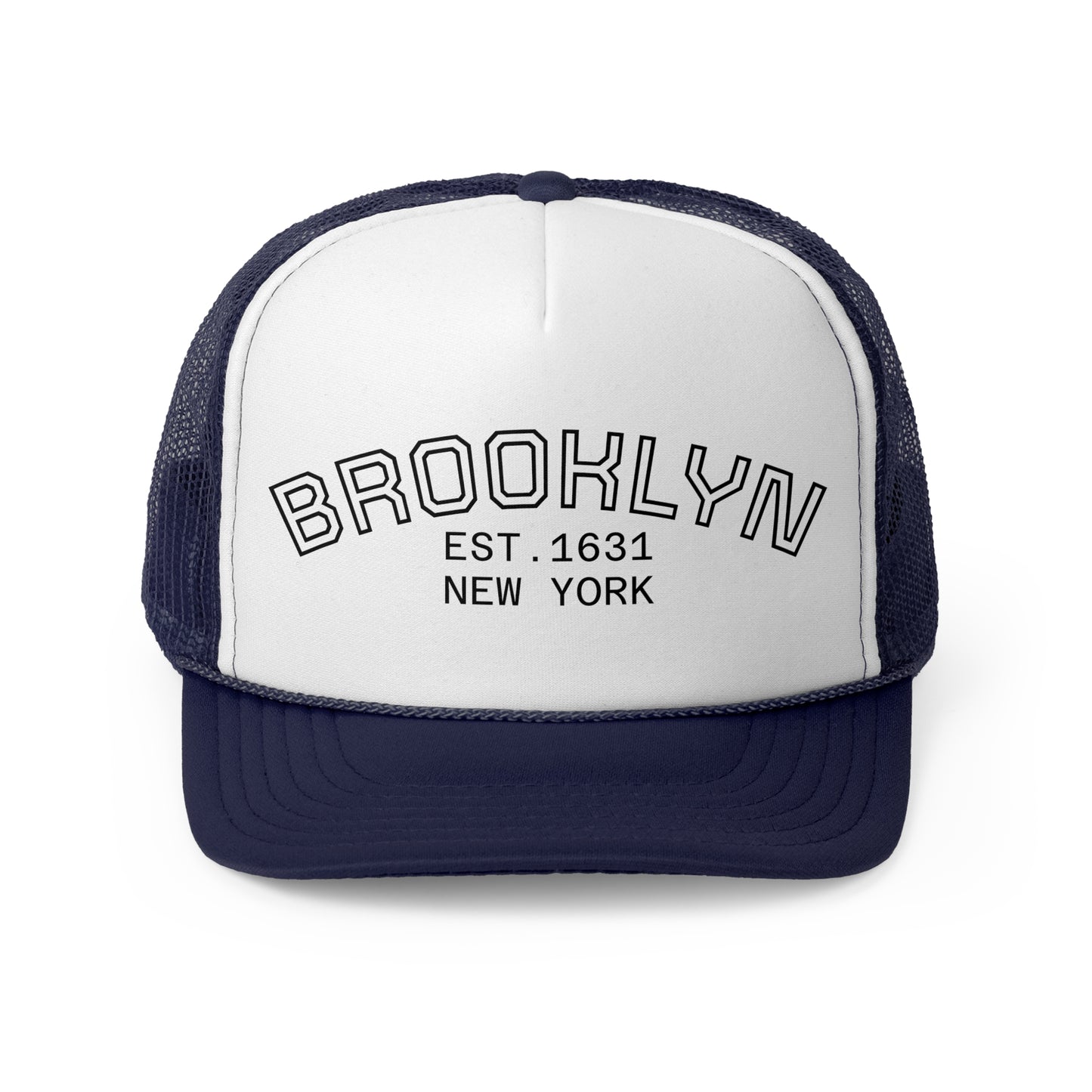 Brooklyn Trucker Cap - Retro Est. 1631 New York Style Hat