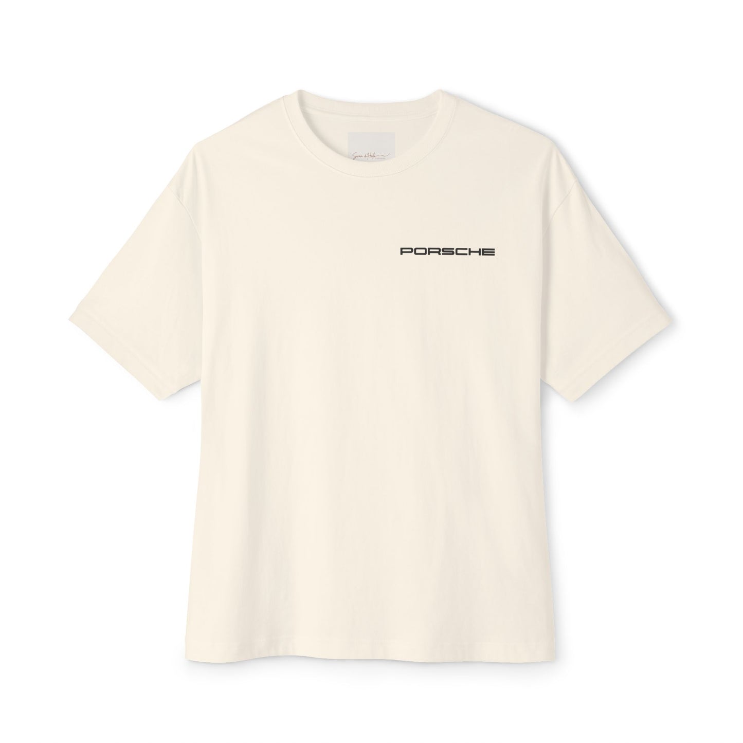 Unisex Oversized Boxy Tee - Porsche Graphic Tee for Car Enthusiasts