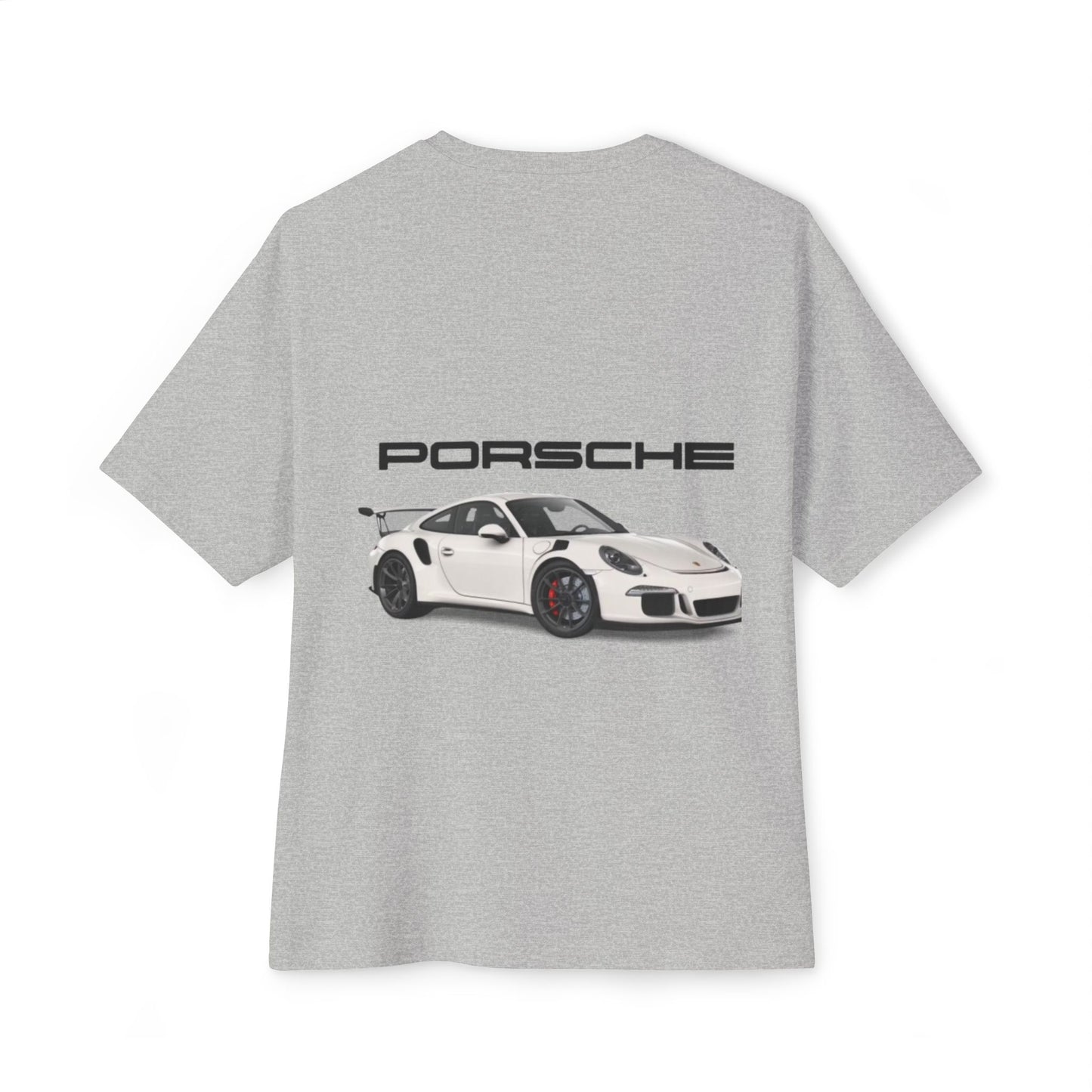 Unisex Oversized Boxy Tee - Porsche Graphic Tee for Car Enthusiasts