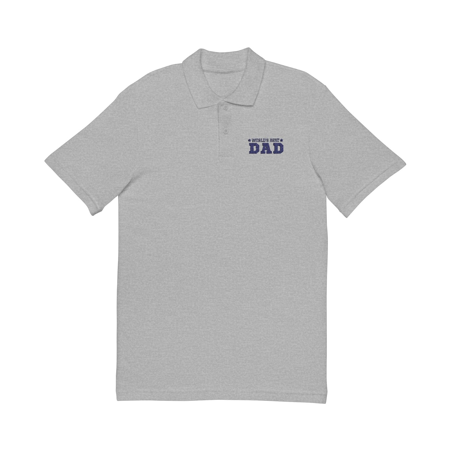 Embroidered Dad Polo Shirt - Perfect Gift for Father's Day