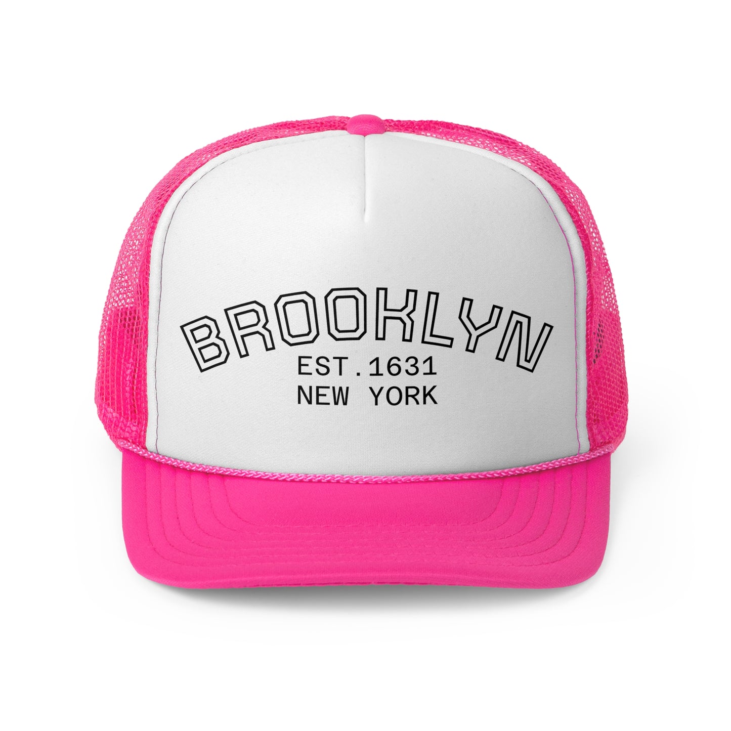 Brooklyn Trucker Cap - Retro Est. 1631 New York Style Hat
