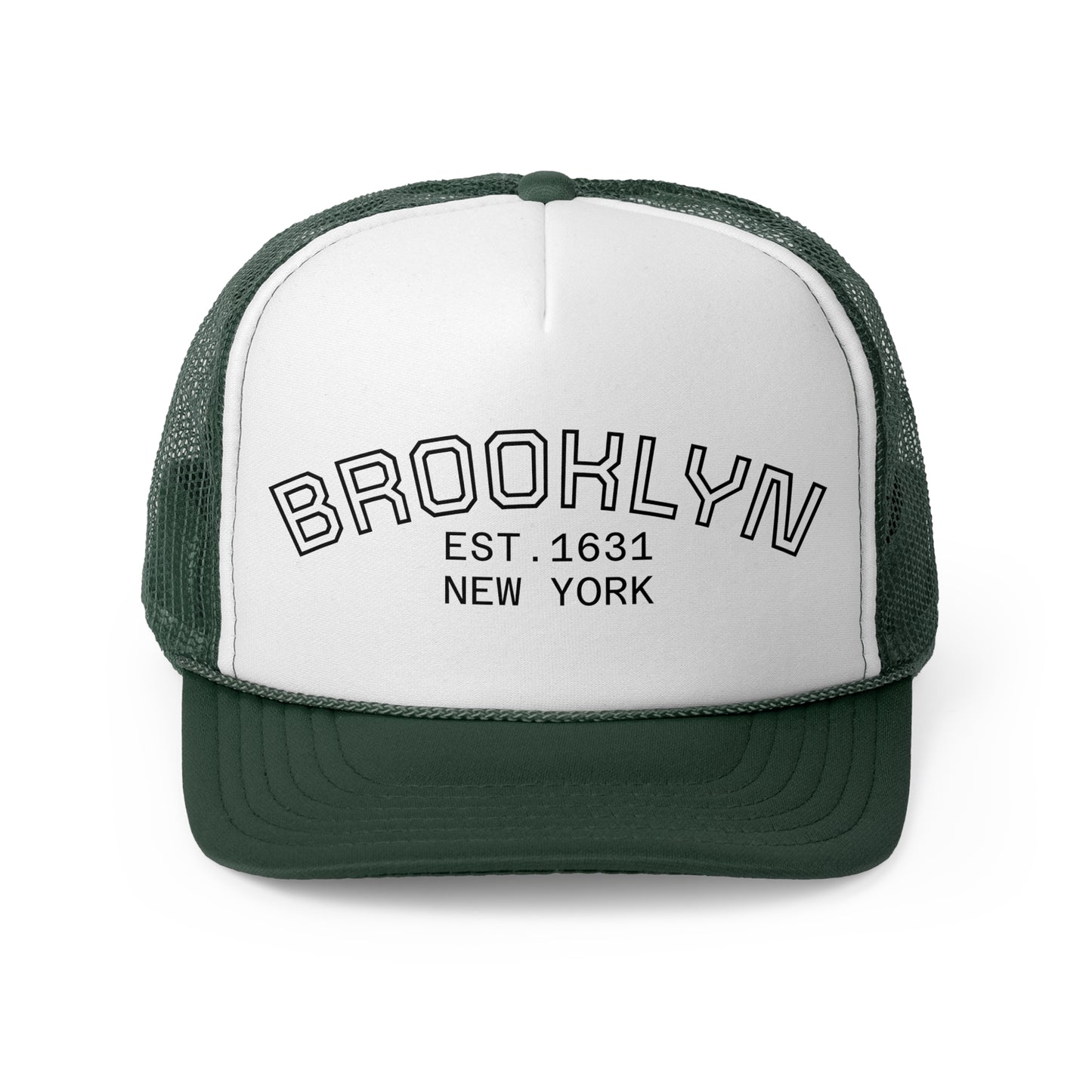 Brooklyn Trucker Cap - Retro Est. 1631 New York Style Hat