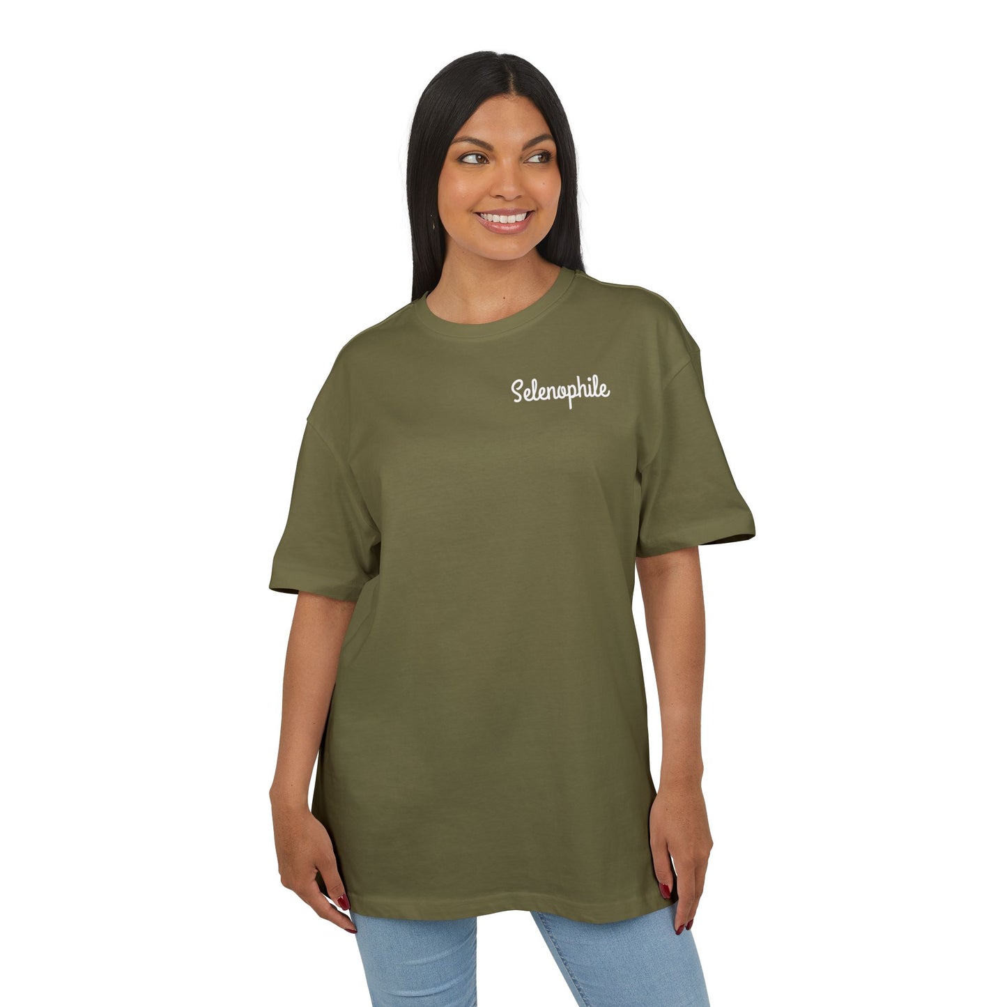 Selenophile Oversize Tee - Perfect Gift for Moon Lovers, Comfortable Casual Wear
