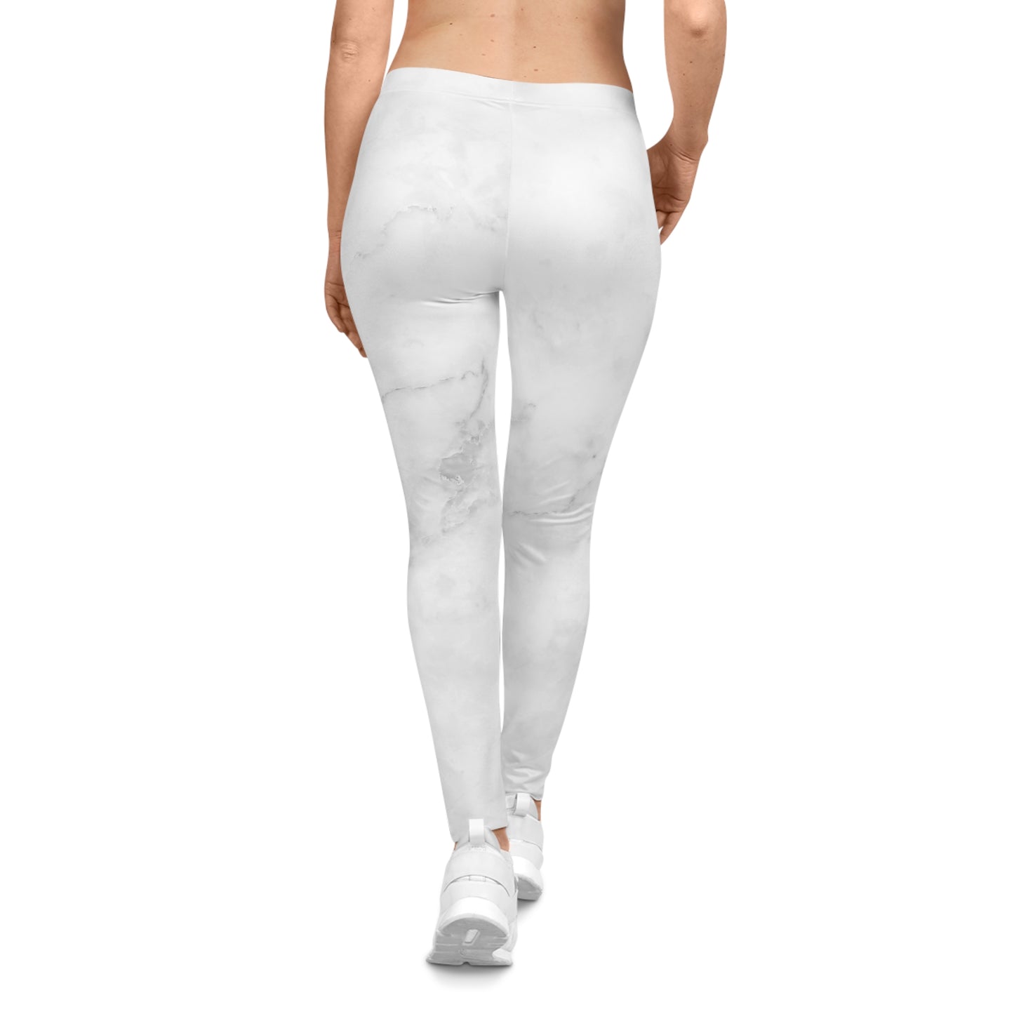 Marble Pattern Women's Leggings - Comfortable & Stylish Activewear
