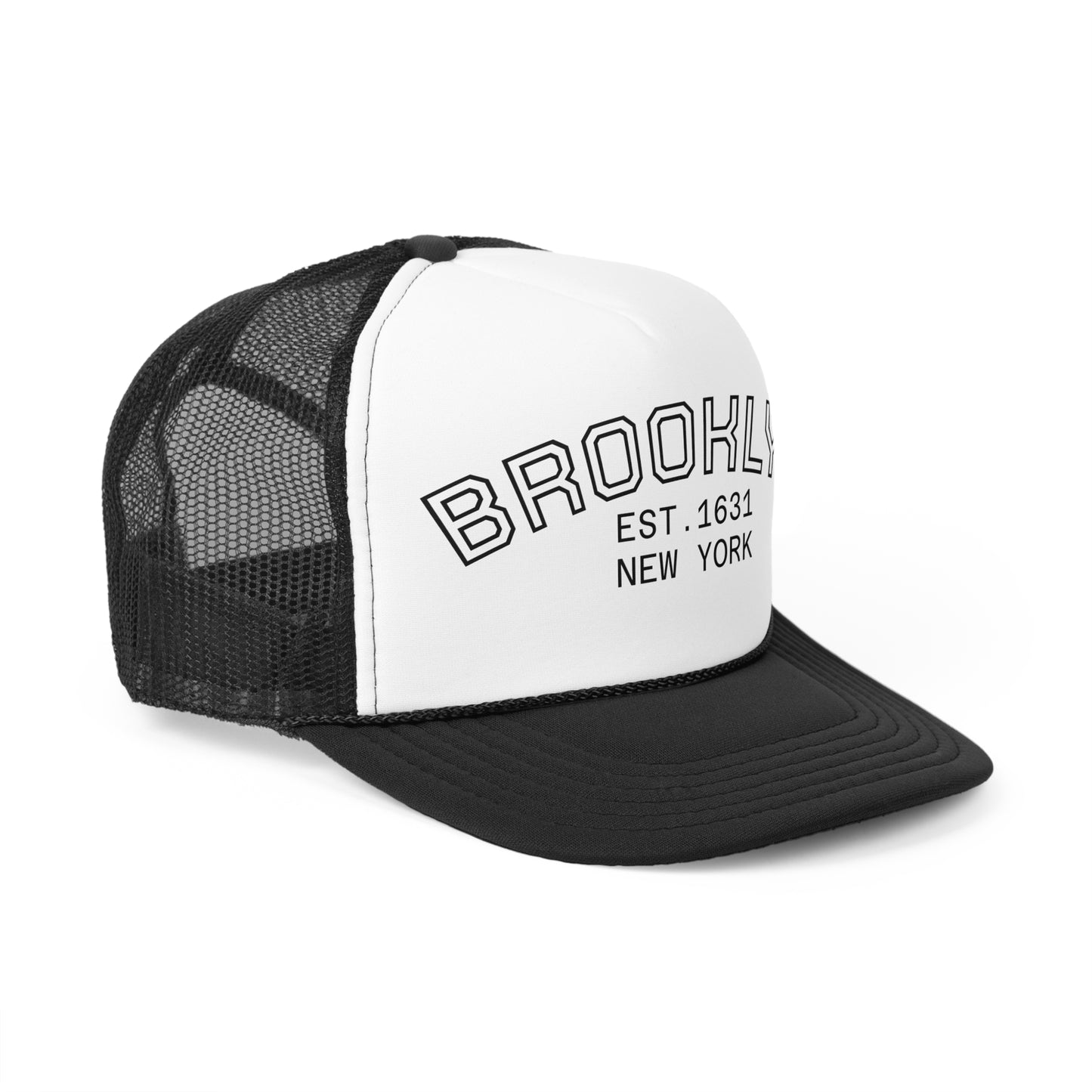 Brooklyn Trucker Cap - Retro Est. 1631 New York Style Hat