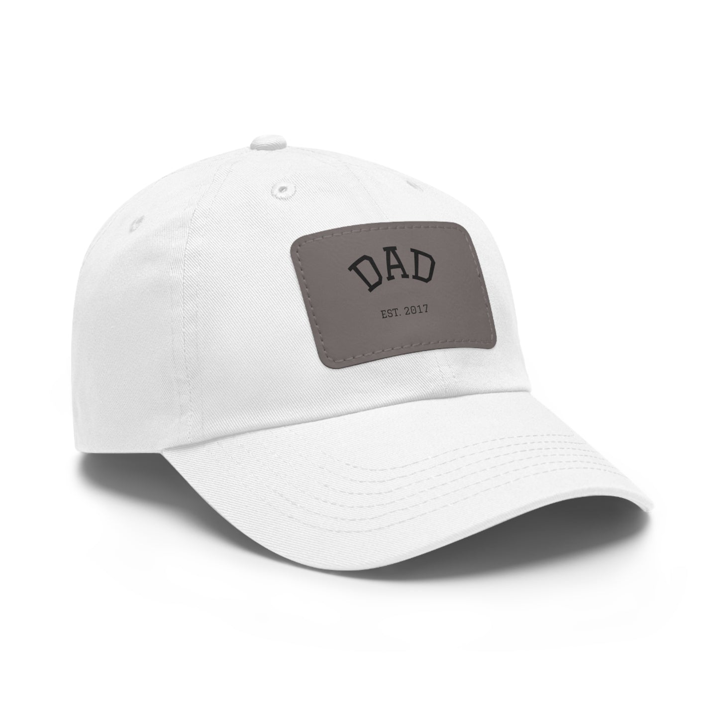 Stylish Dad Hat with Leather Patch - Gift for Father's Day & Casual Wear