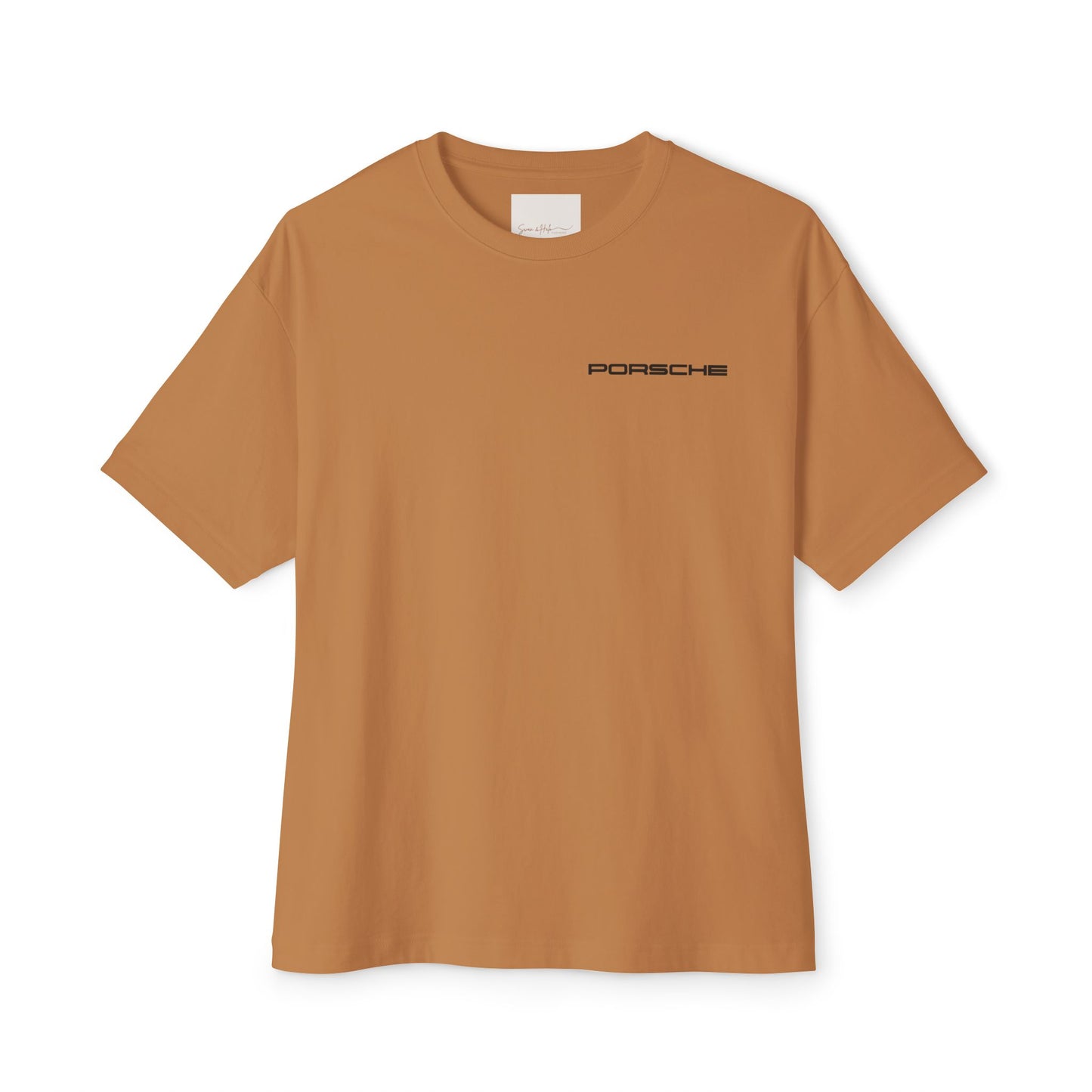 Unisex Oversized Boxy Tee - Porsche Graphic Tee for Car Enthusiasts