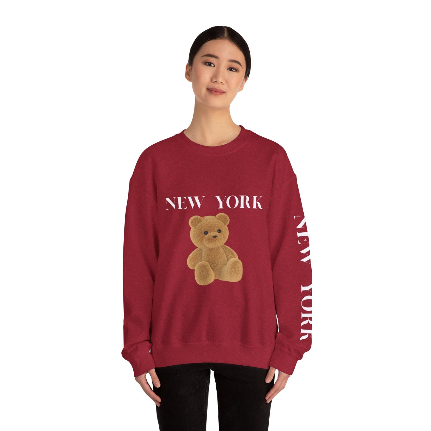 New York Teddy Bear Sweatshirt cozy