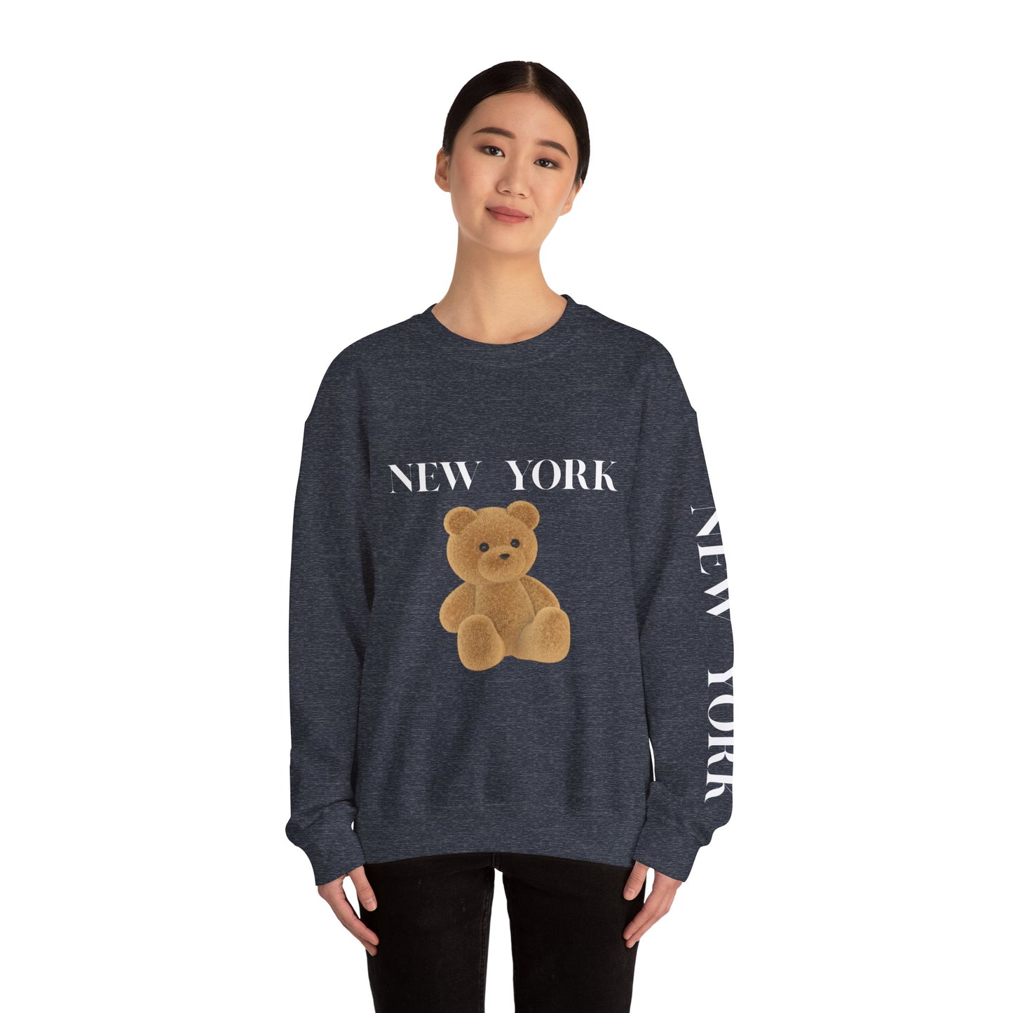 New York Teddy Bear Sweatshirt cozy