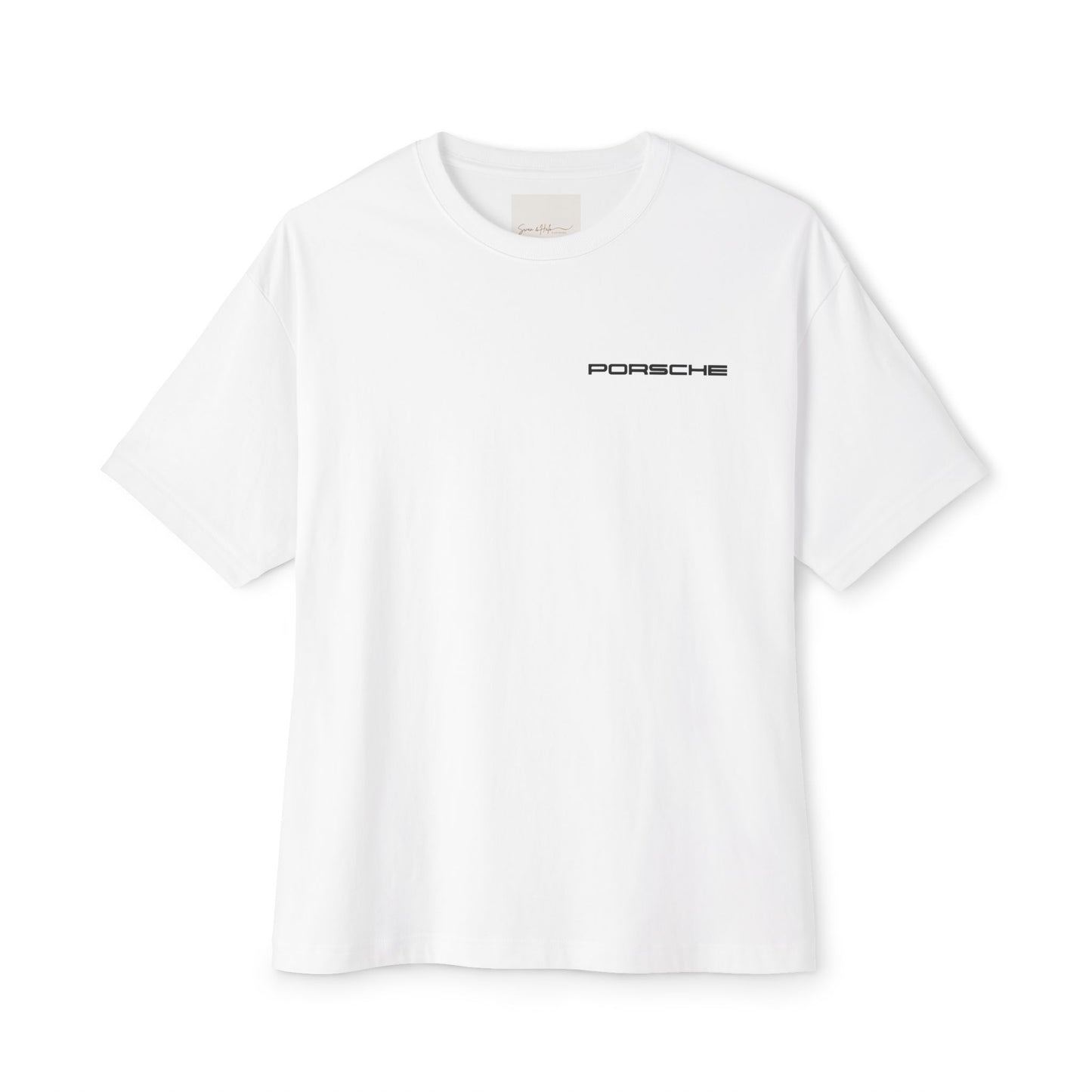 Unisex Oversized Boxy Tee - Porsche Graphic Tee for Car Enthusiasts