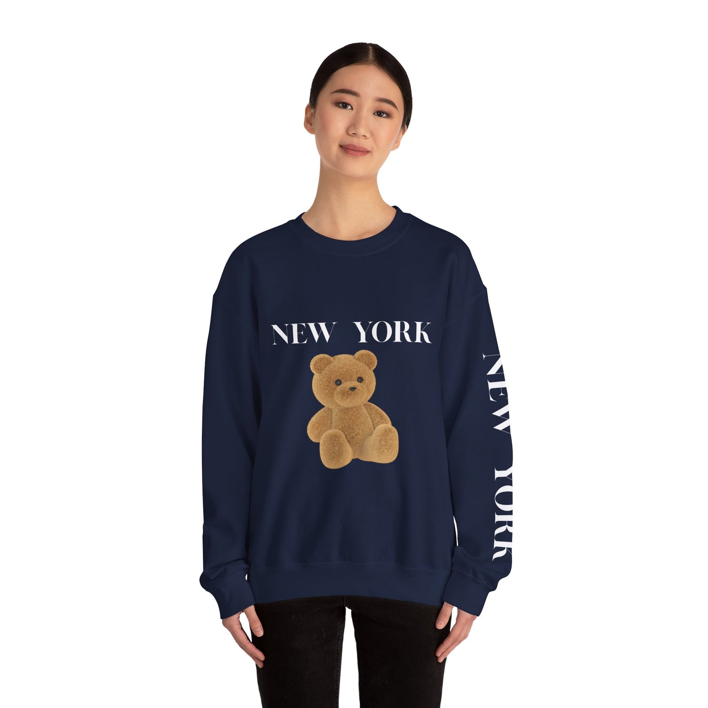 New York Teddy Bear Sweatshirt cozy