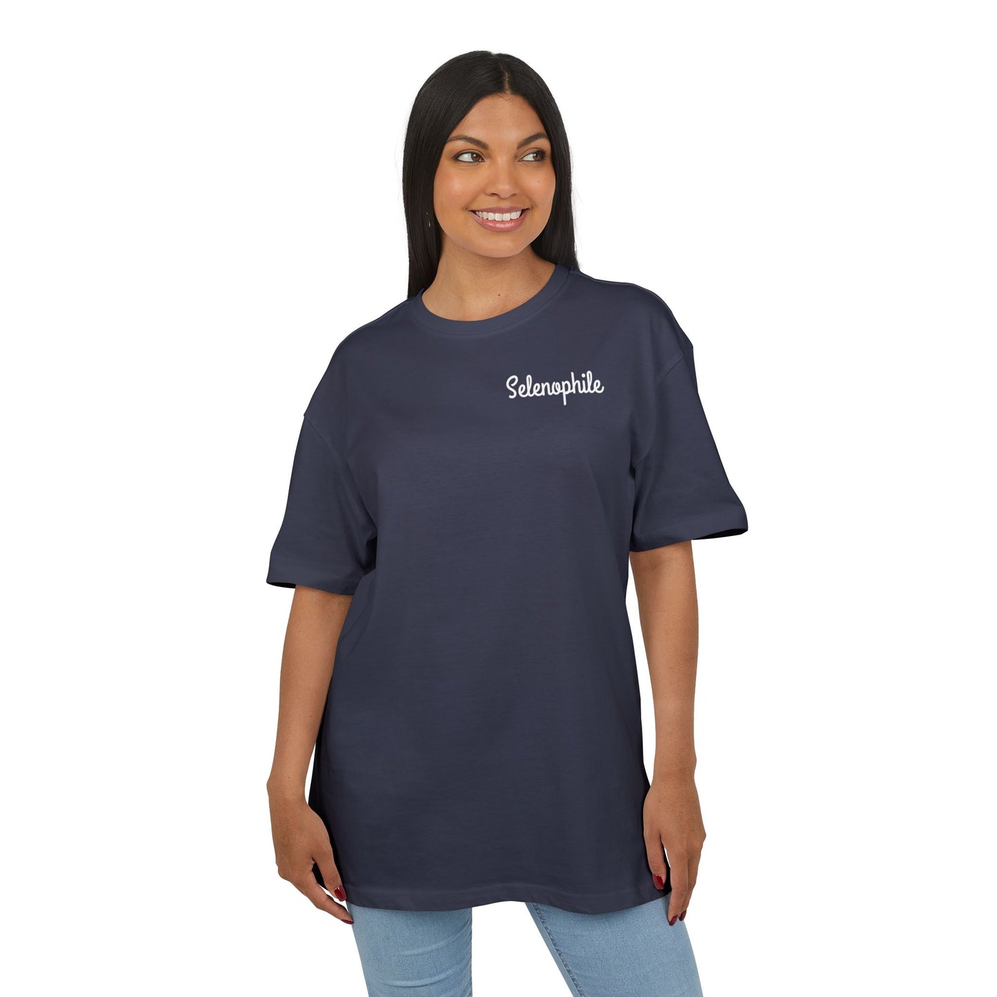 Selenophile Oversize Tee - Perfect Gift for Moon Lovers, Comfortable Casual Wear