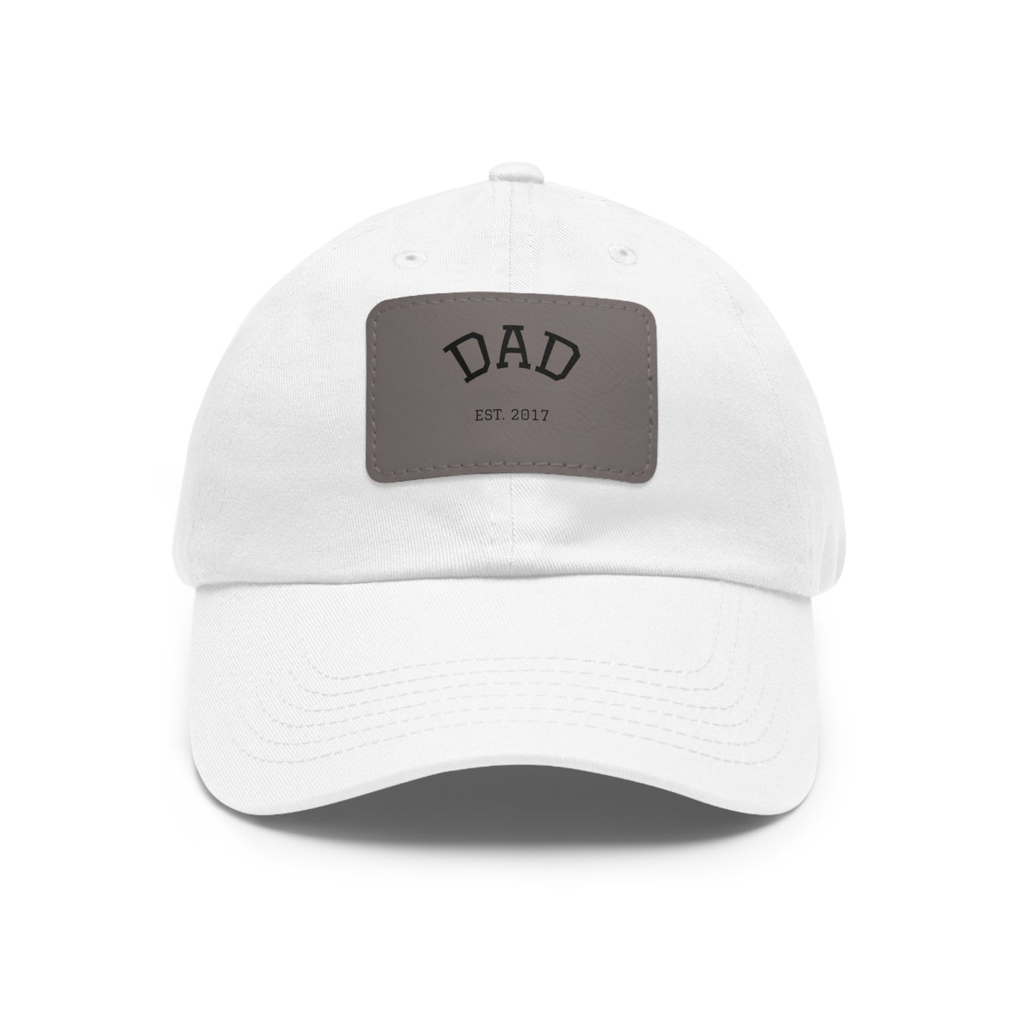 Stylish Dad Hat with Leather Patch - Gift for Father's Day & Casual Wear
