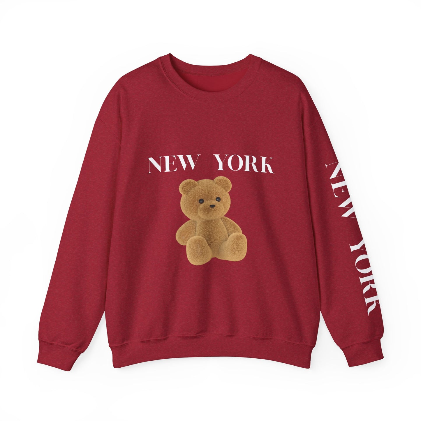 New York Teddy Bear Sweatshirt cozy