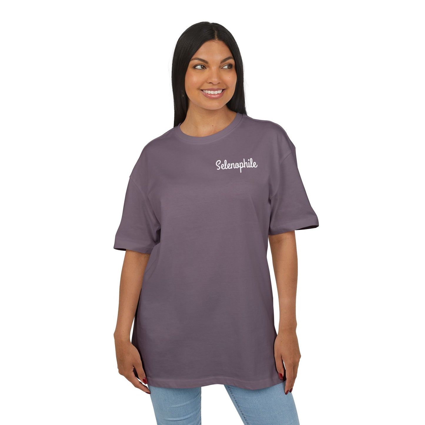 Selenophile Oversize Tee - Perfect Gift for Moon Lovers, Comfortable Casual Wear