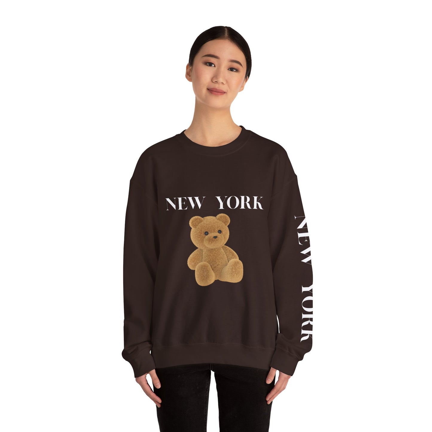 New York Teddy Bear Sweatshirt cozy