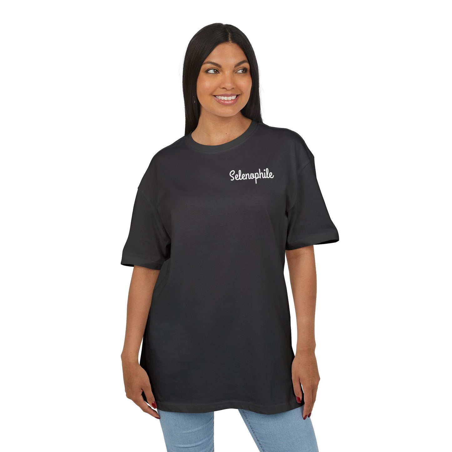 Selenophile Oversize Tee - Perfect Gift for Moon Lovers, Comfortable Casual Wear