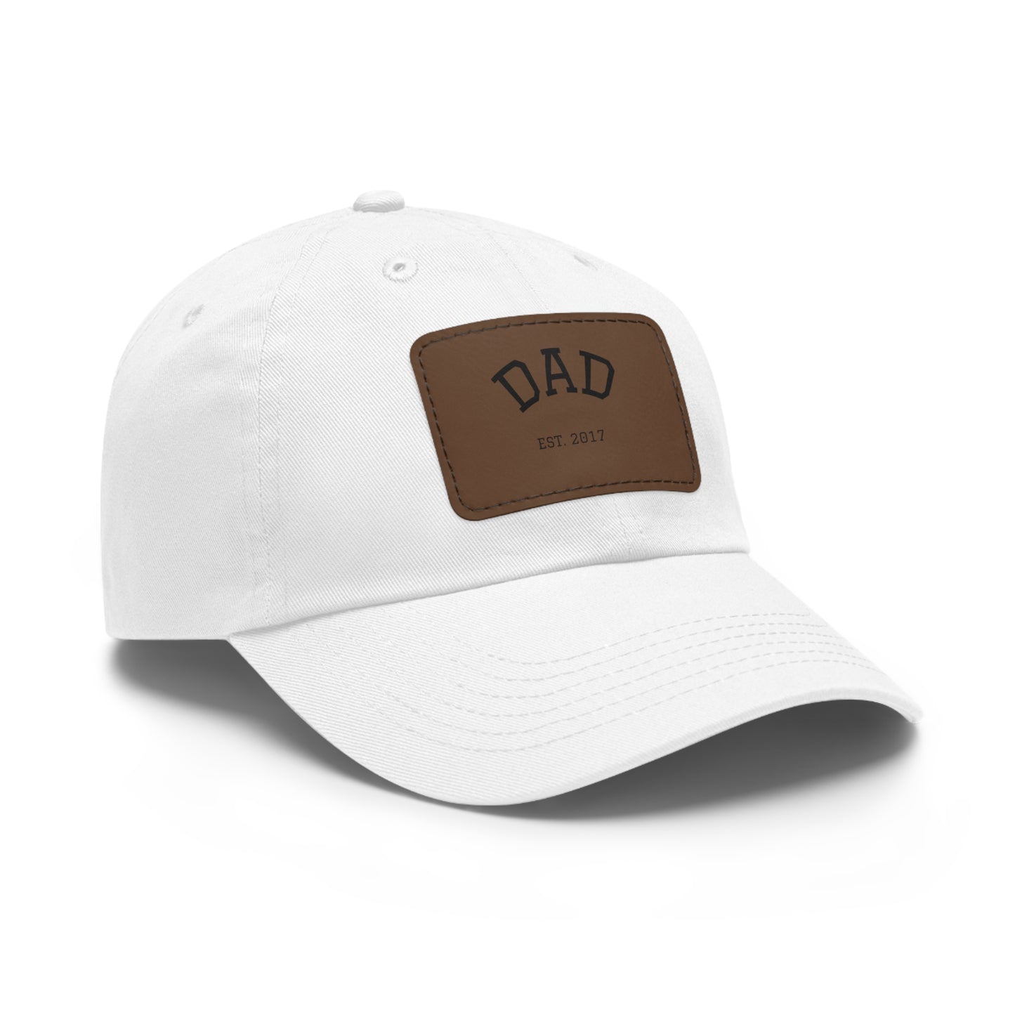 Stylish Dad Hat with Leather Patch - Gift for Father's Day & Casual Wear