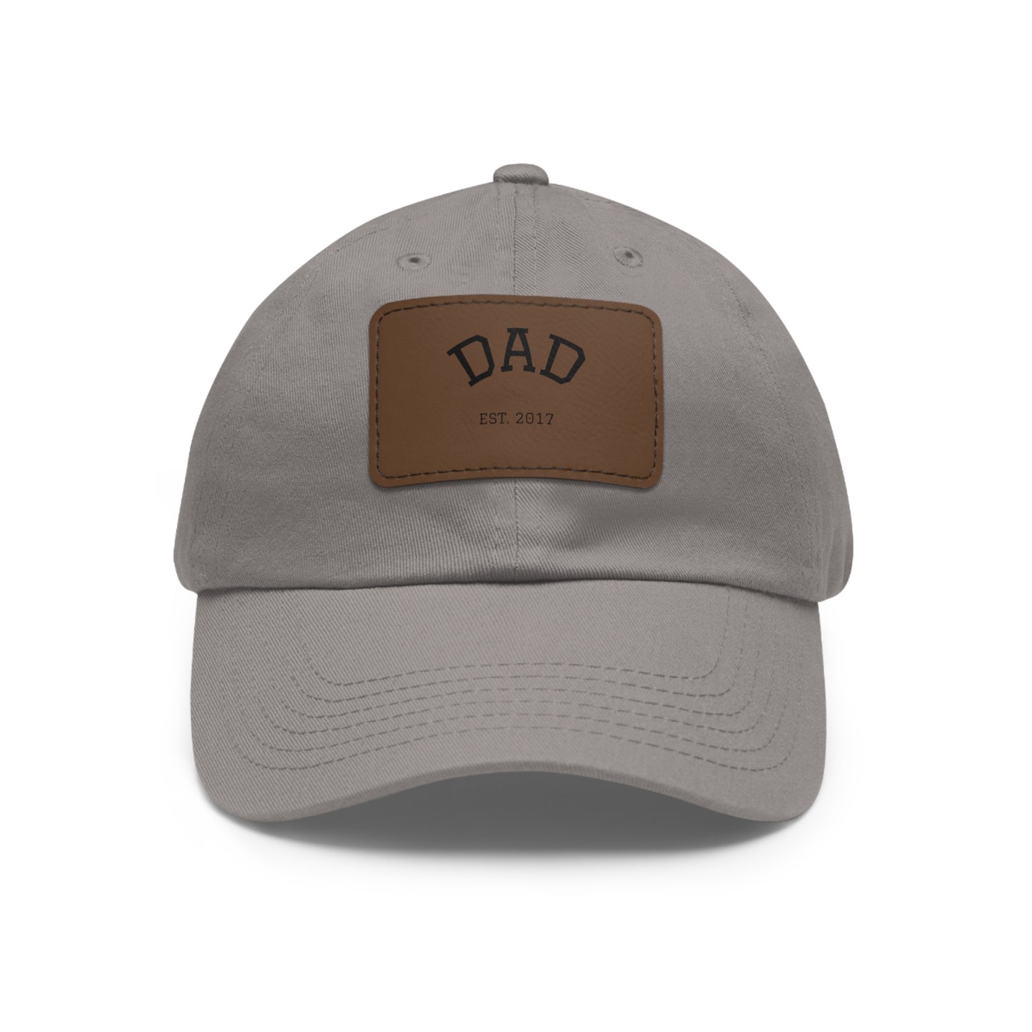 Stylish Dad Hat with Leather Patch - Gift for Father's Day & Casual Wear