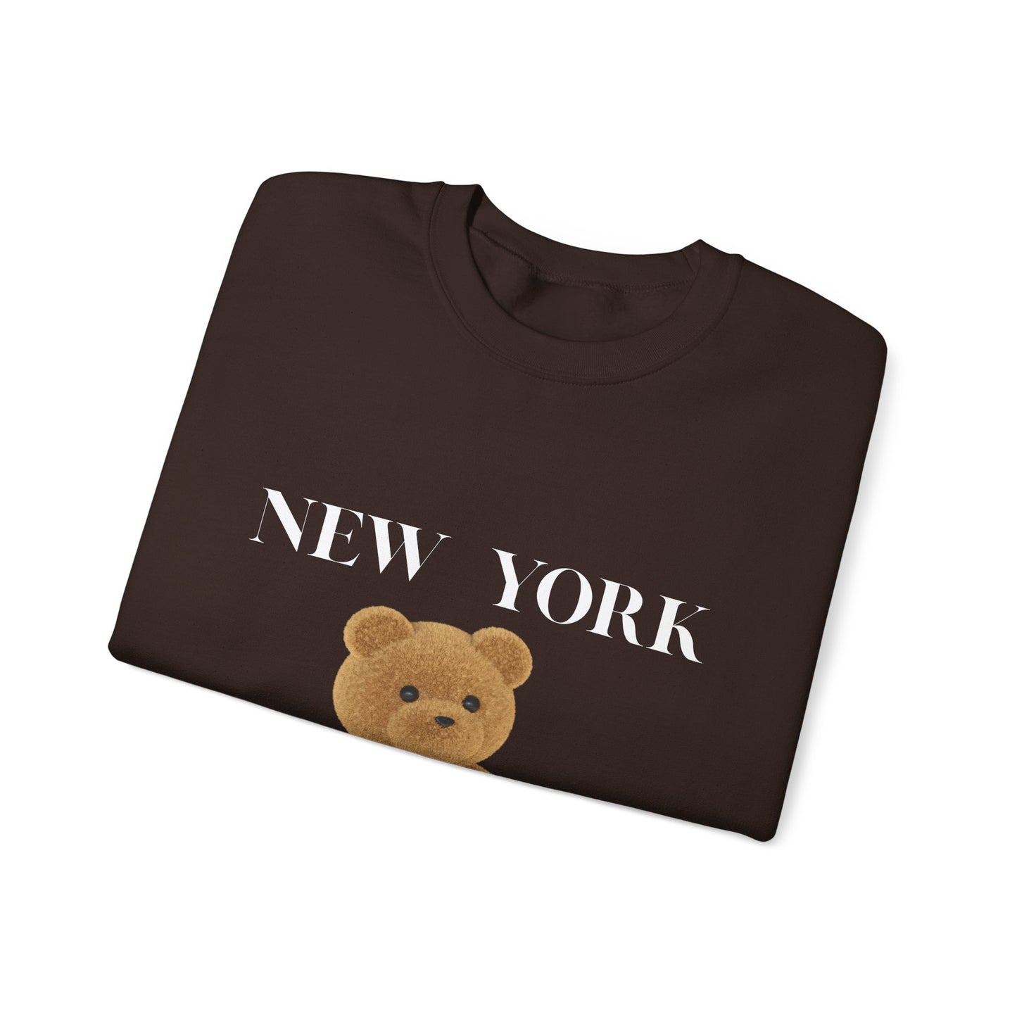 New York Teddy Bear Sweatshirt cozy