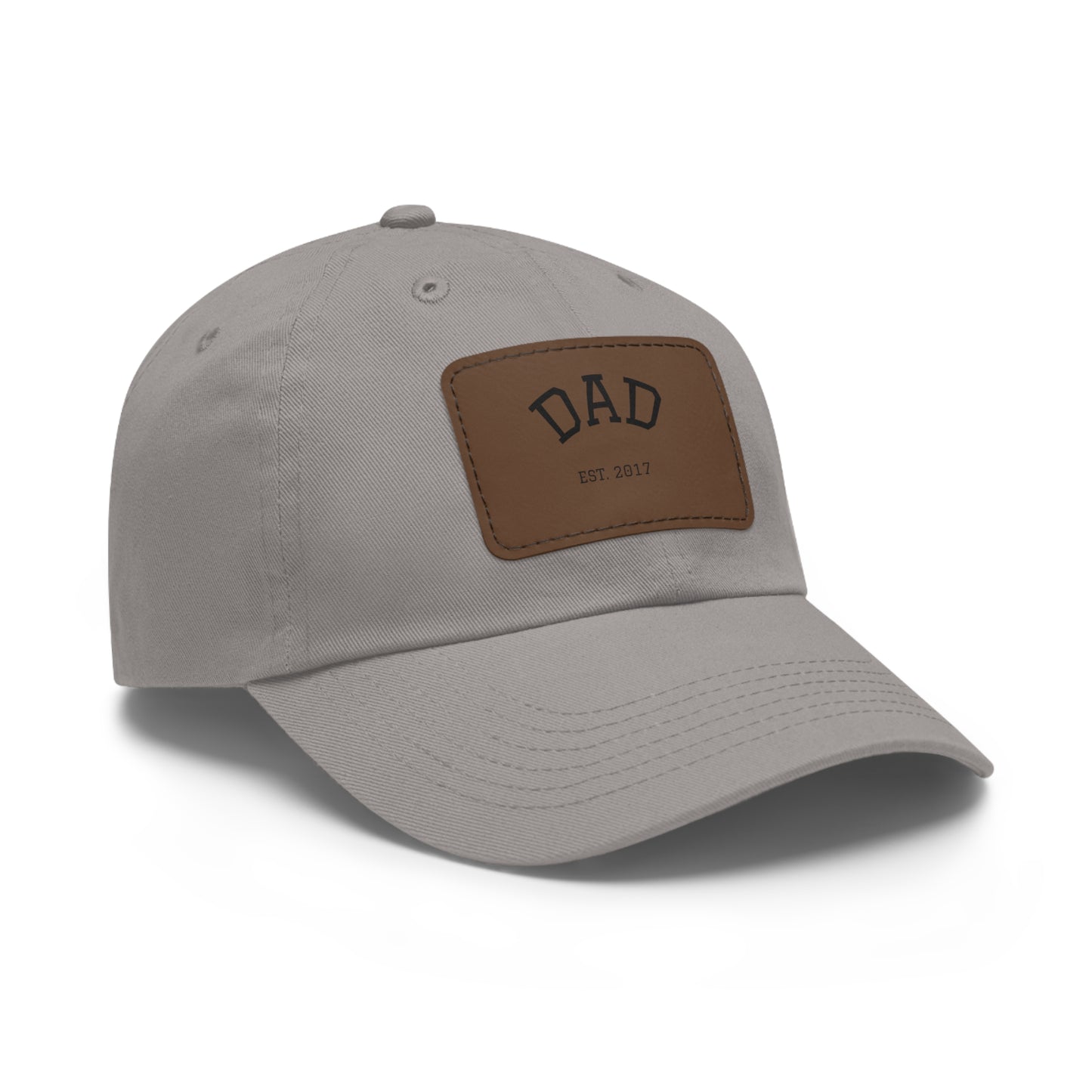 Stylish Dad Hat with Leather Patch - Gift for Father's Day & Casual Wear