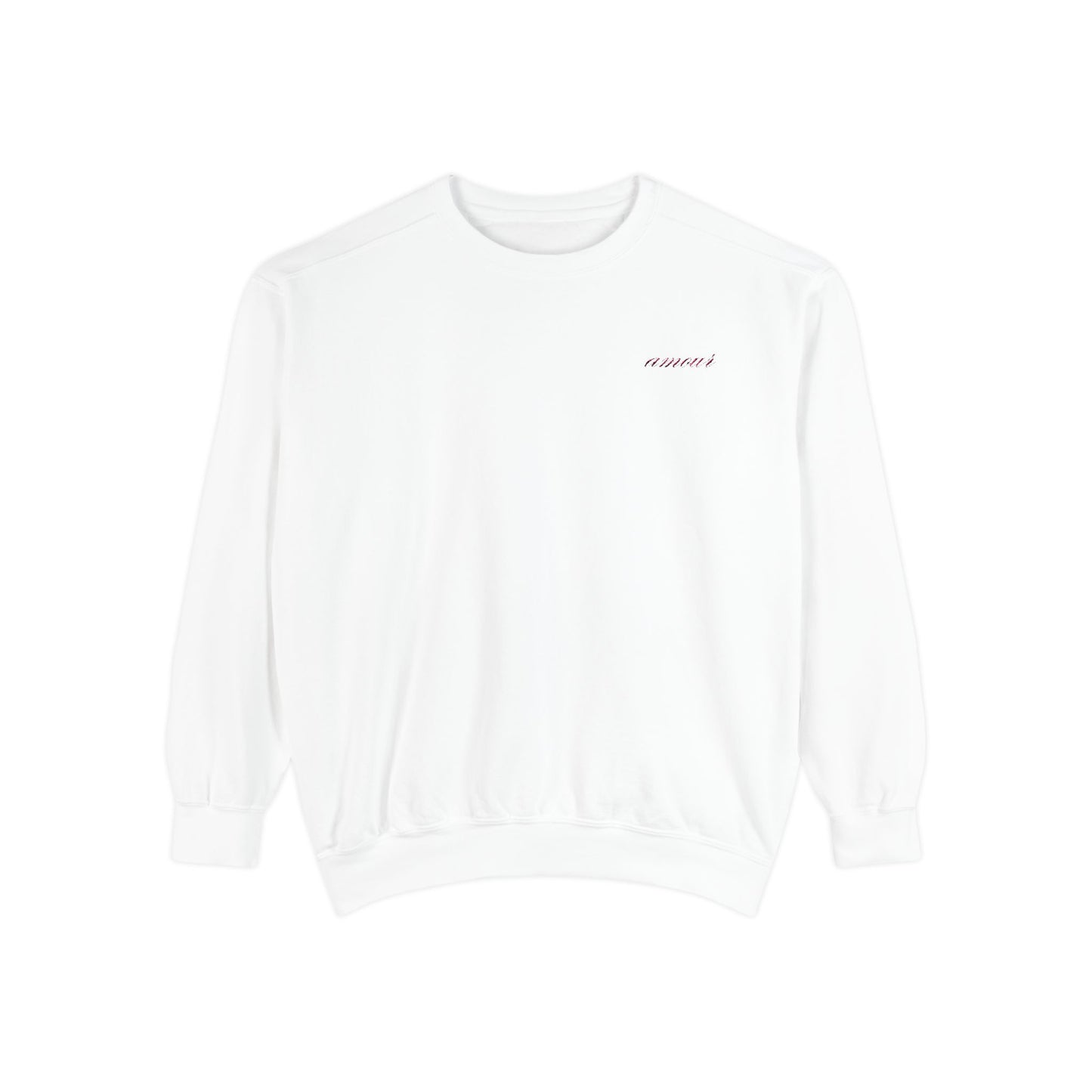 Chic Amour Embroidered Sweatshirt – Vintage French Style