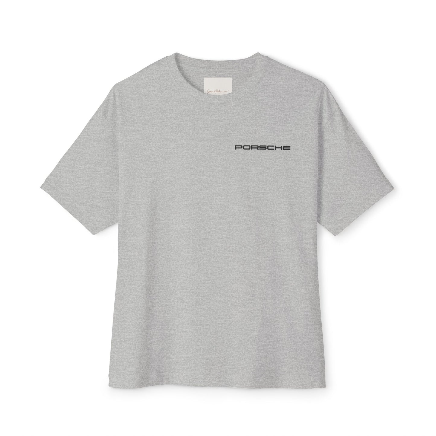 Unisex Oversized Boxy Tee - Porsche Graphic Tee for Car Enthusiasts