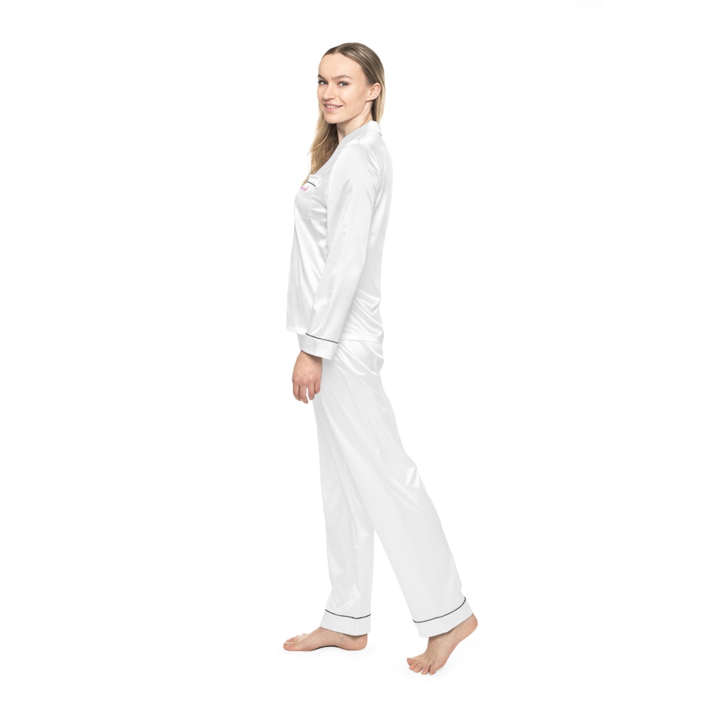 Luxury Women's Satin Pajamas Set - Elegant Sleepwear for Relaxation