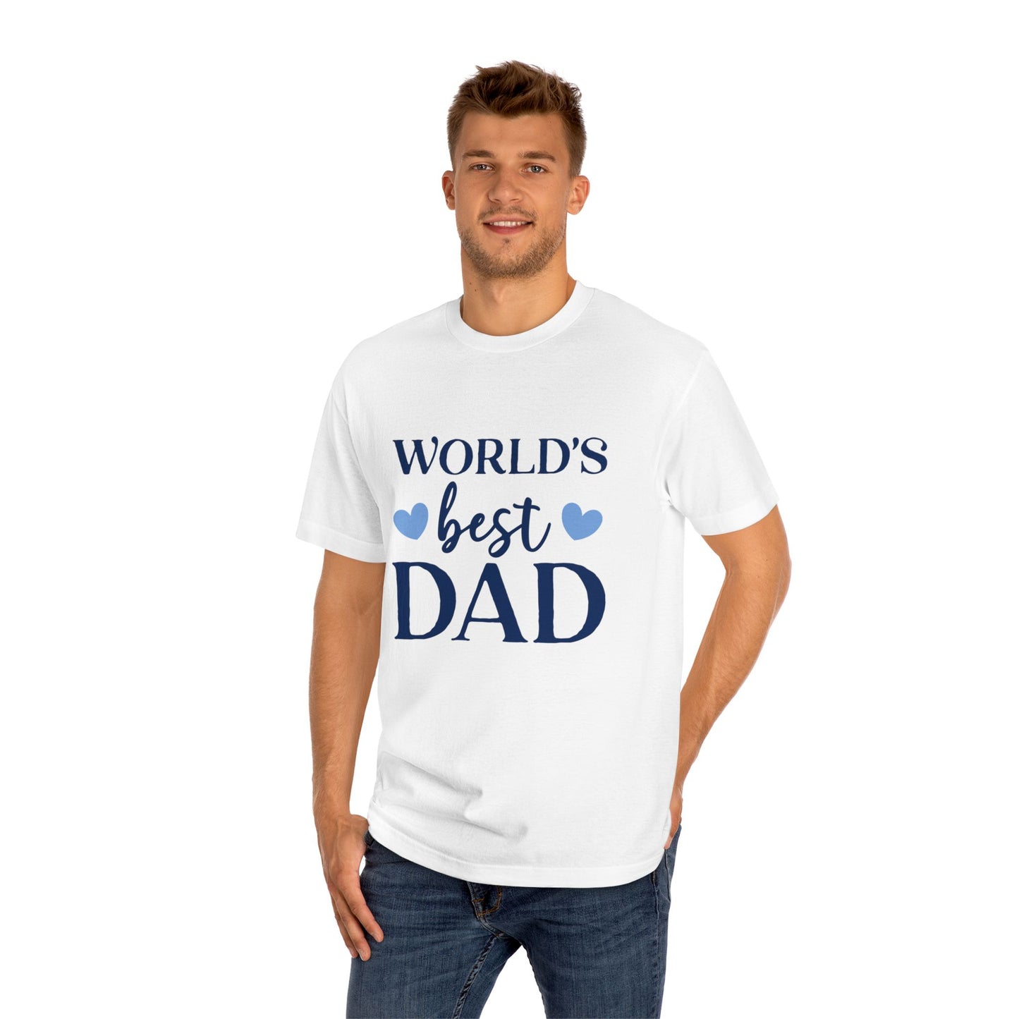 World's Best Dad Classic Tee - Perfect Father's Day Gift