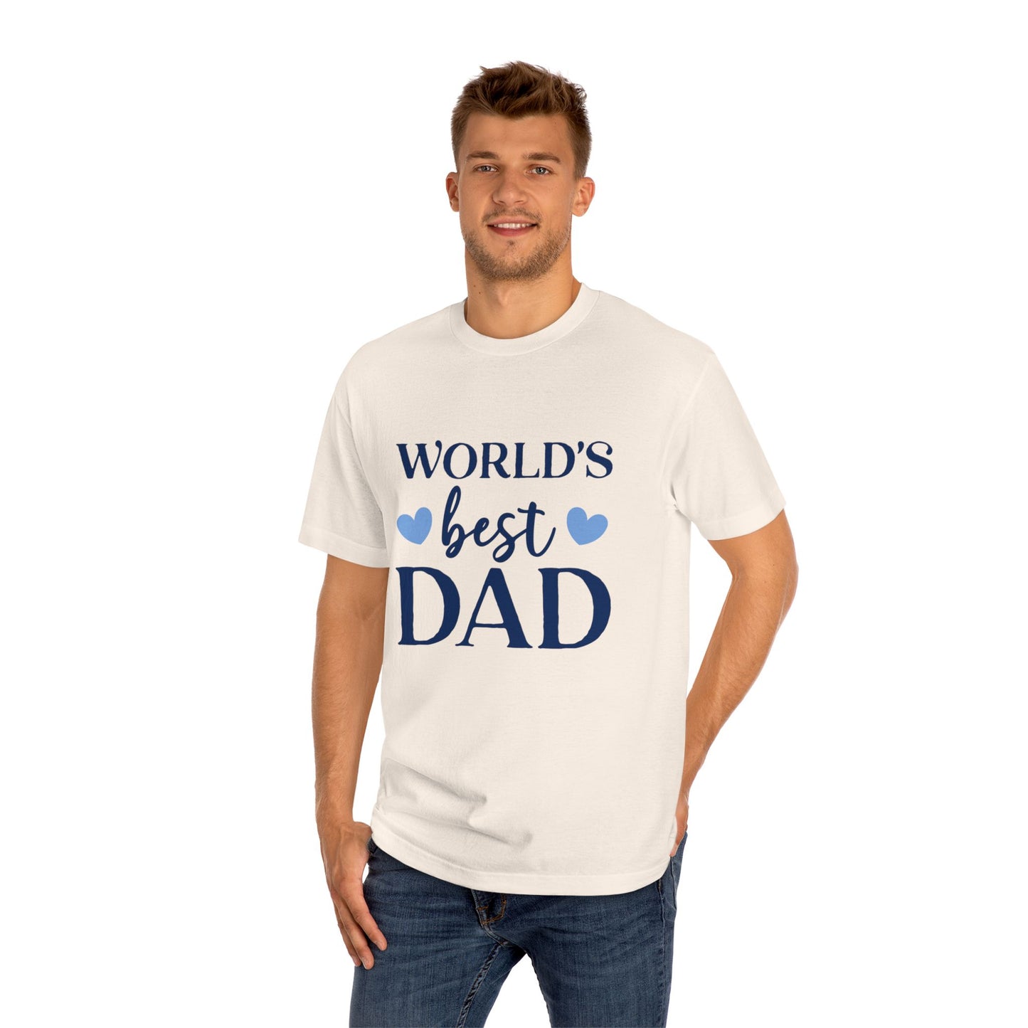 World's Best Dad Classic Tee - Perfect Father's Day Gift