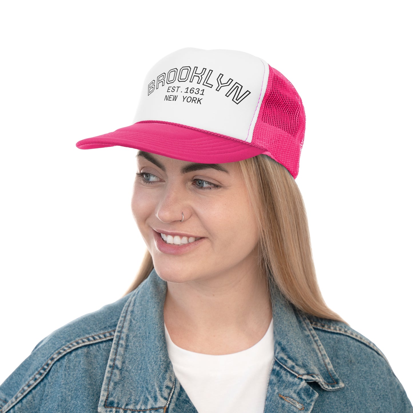 Brooklyn Trucker Cap - Retro Est. 1631 New York Style Hat