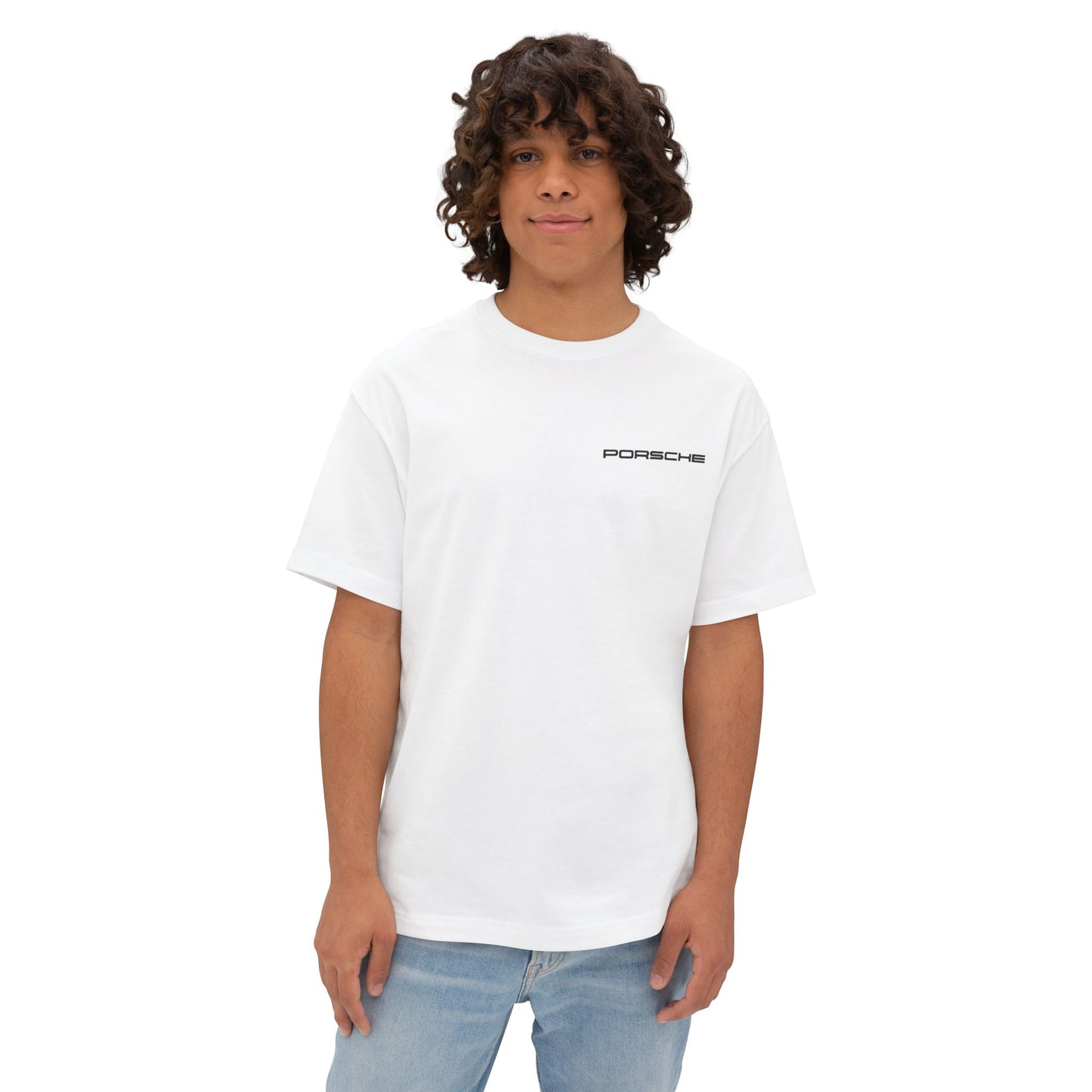 Unisex Oversized Boxy Tee - Porsche Graphic Tee for Car Enthusiasts