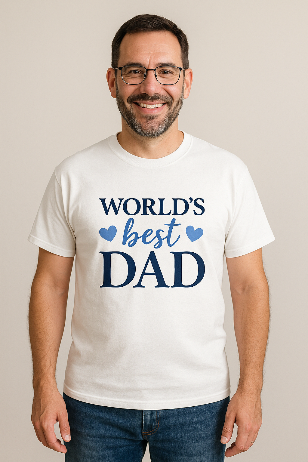World's Best Dad Classic Tee - Perfect Father's Day Gift