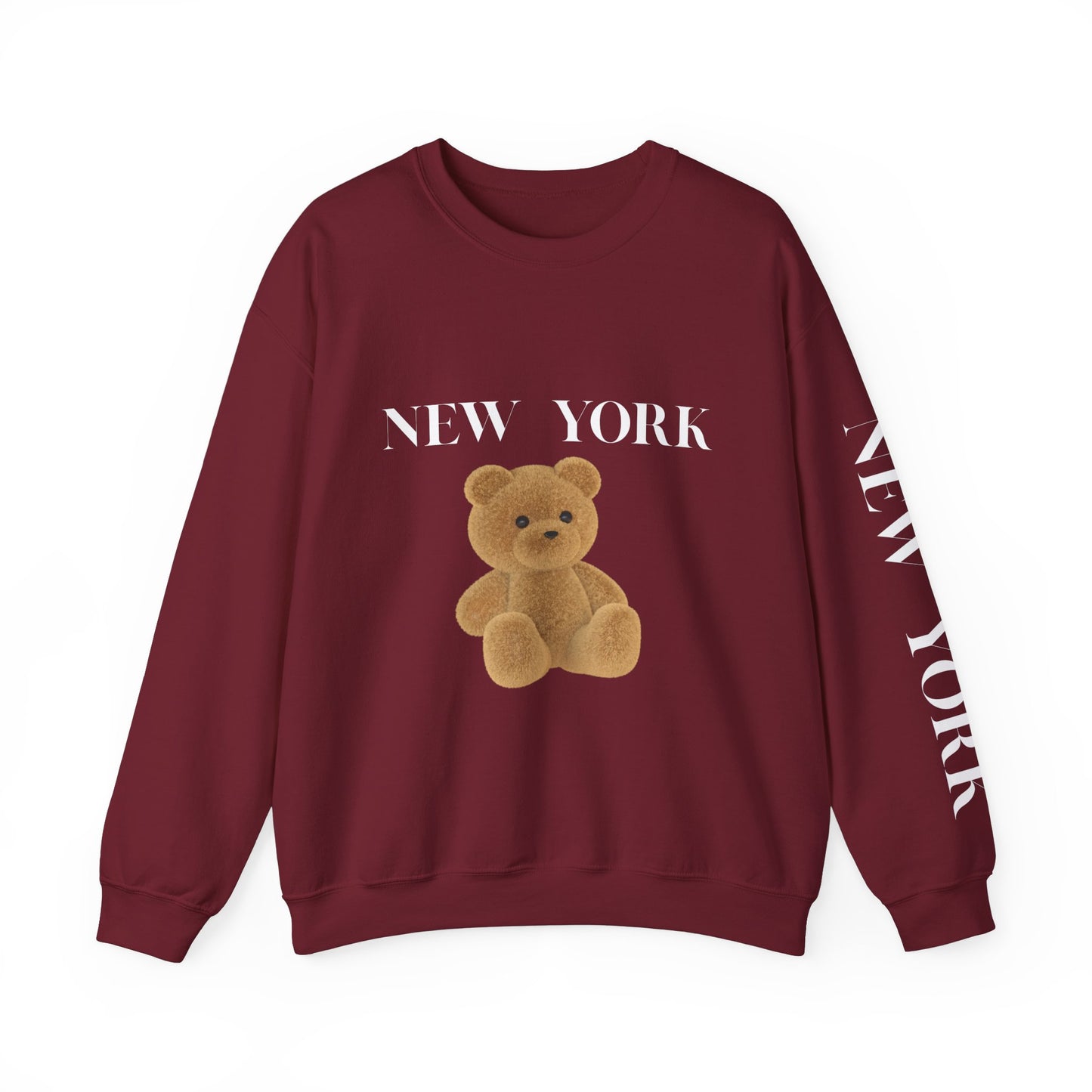New York Teddy Bear Sweatshirt cozy