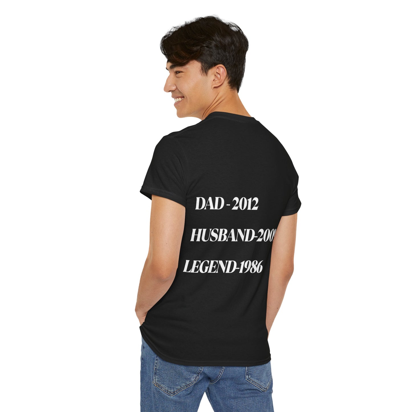 Personalizable Family Tribute Tee - Dad, Husband, Legend