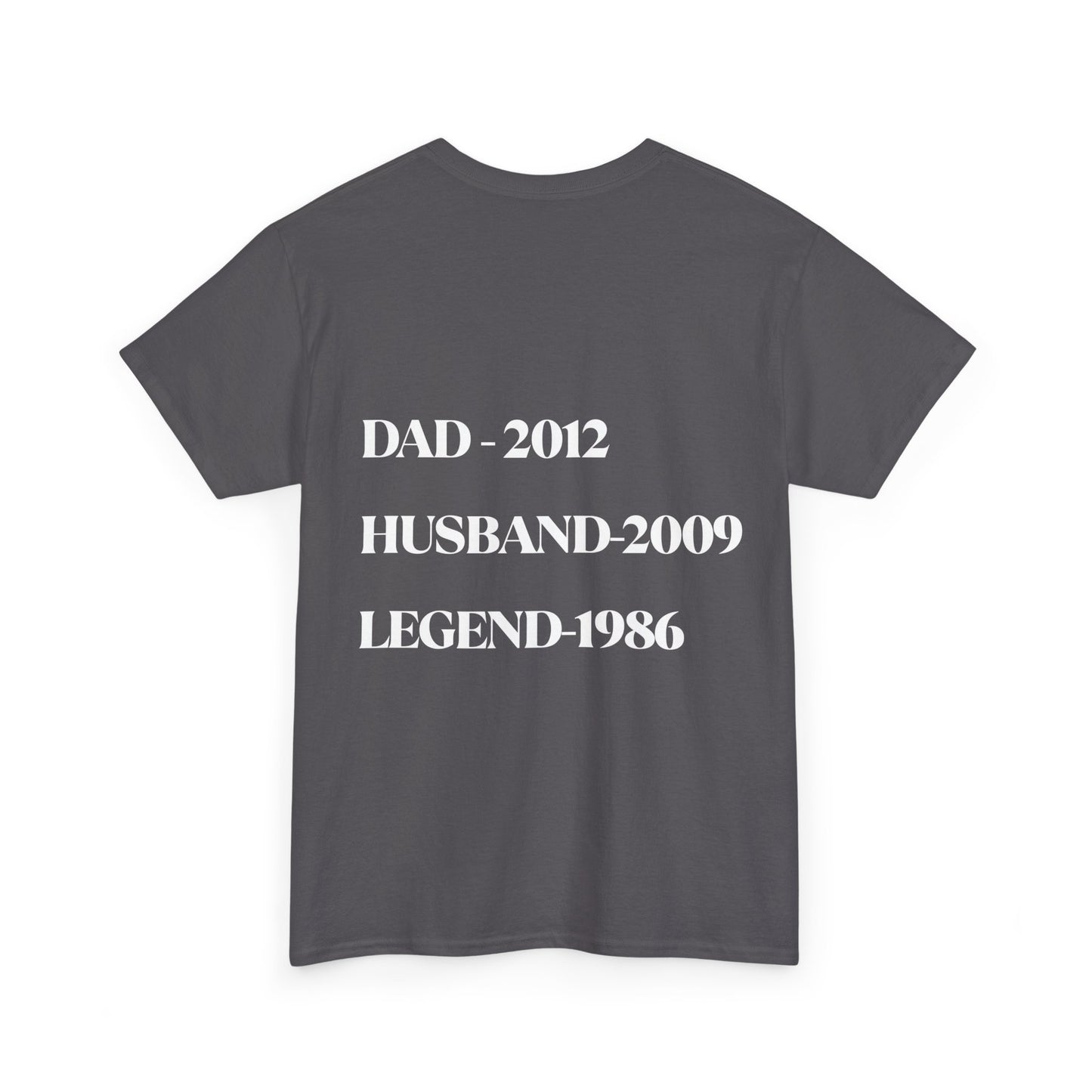 Personalizable Family Tribute Tee - Dad, Husband, Legend