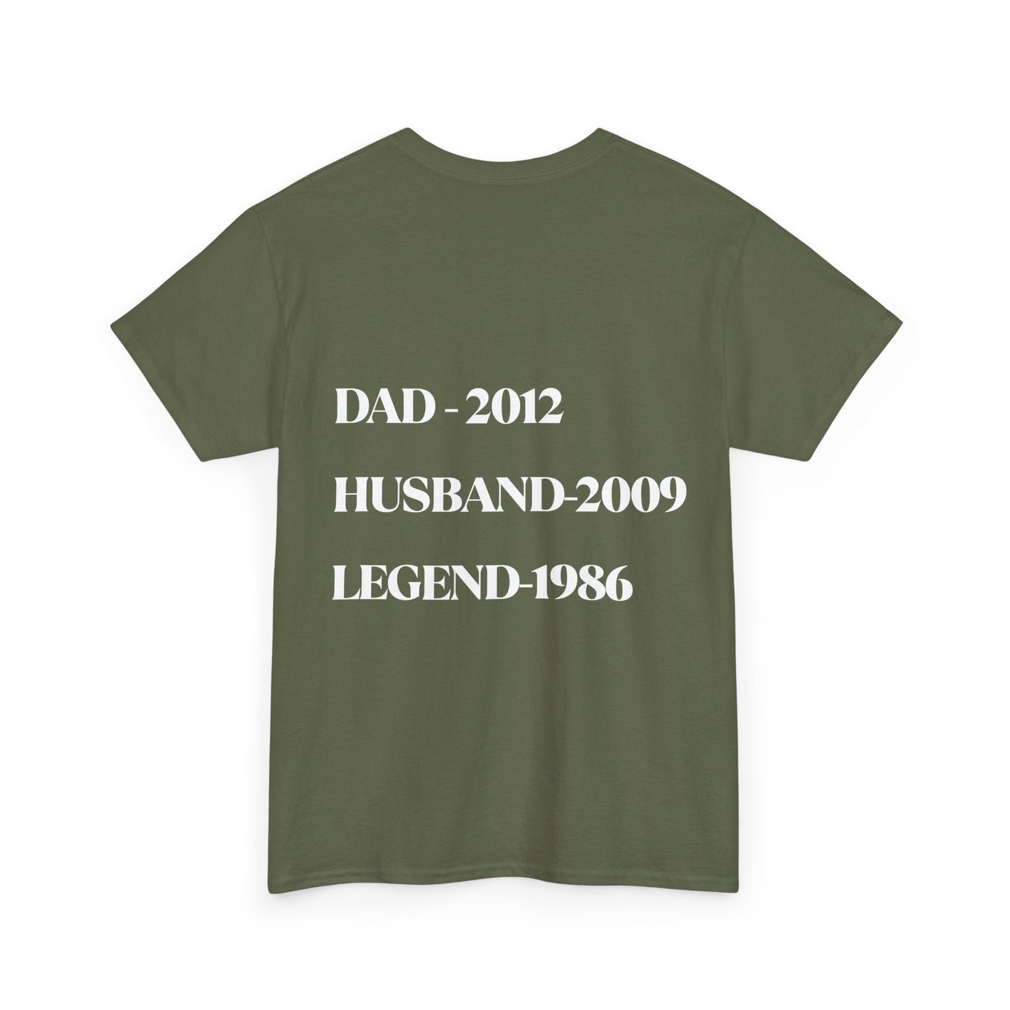 Personalizable Family Tribute Tee - Dad, Husband, Legend
