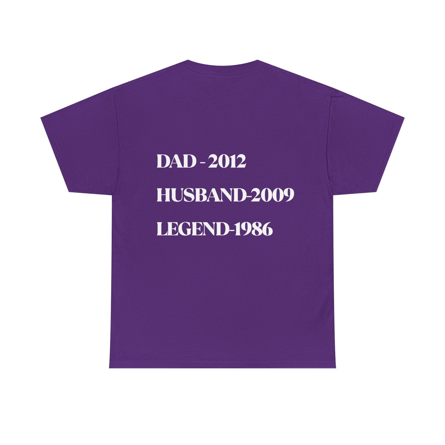 Personalizable Family Tribute Tee - Dad, Husband, Legend