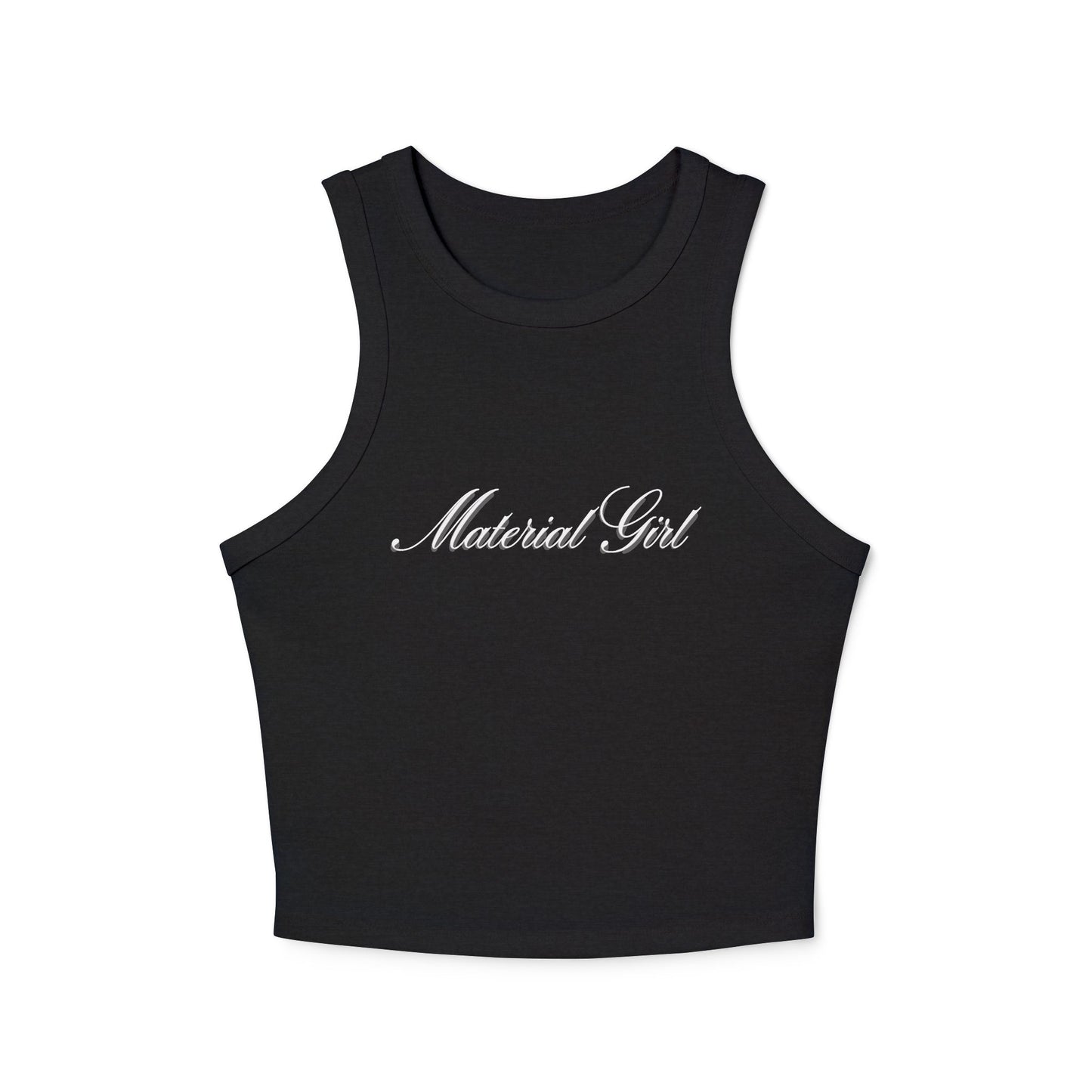 Material Girl Women's Tank Top - Trendy Crop for Fashion Lovers