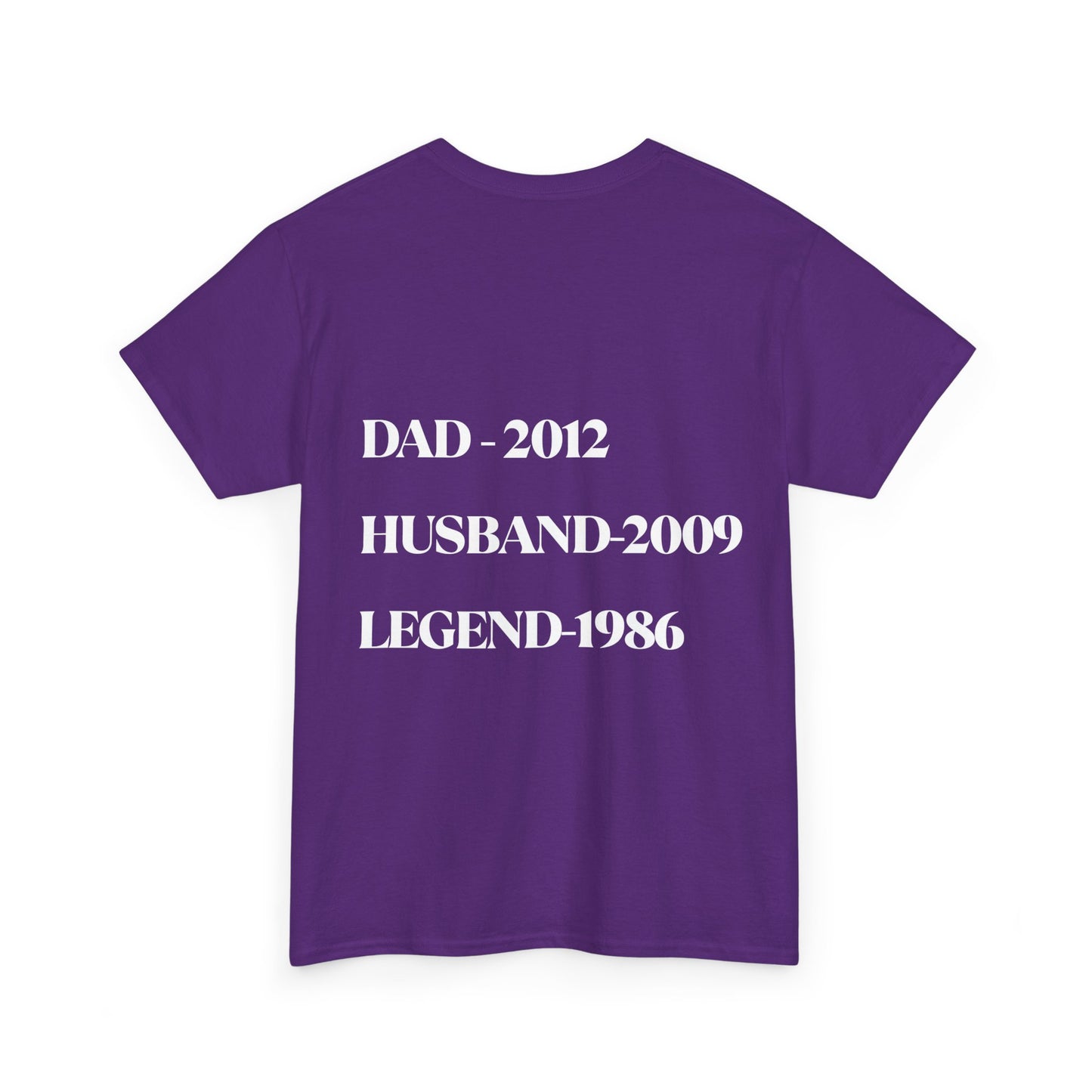 Personalizable Family Tribute Tee - Dad, Husband, Legend