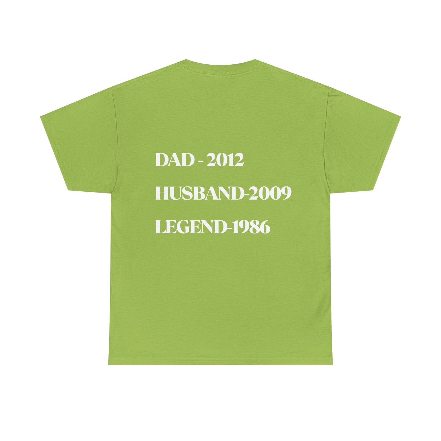 Personalizable Family Tribute Tee - Dad, Husband, Legend