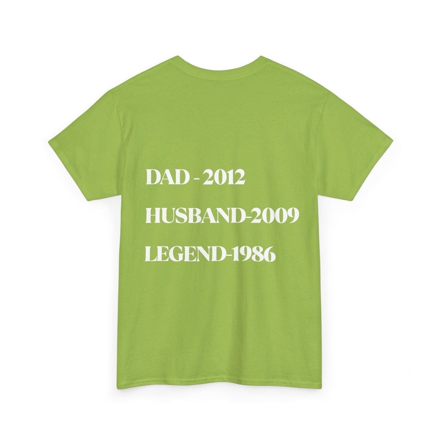 Personalizable Family Tribute Tee - Dad, Husband, Legend