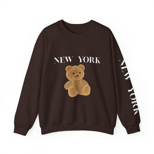 New York Teddy Bear Sweatshirt cozy