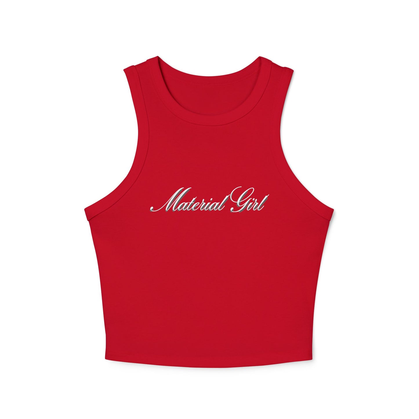 Material Girl Women's Tank Top - Trendy Crop for Fashion Lovers