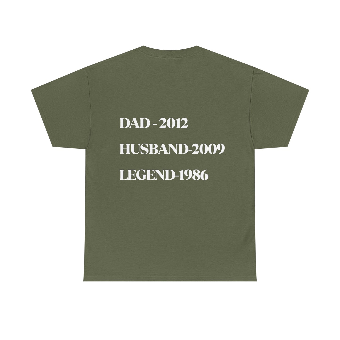 Personalizable Family Tribute Tee - Dad, Husband, Legend